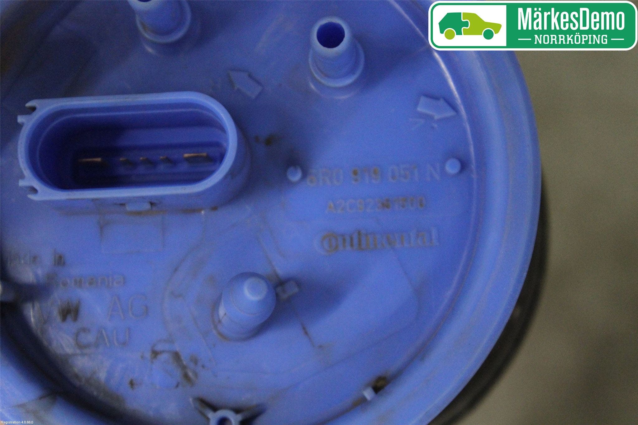 Volkswagen VW POLO 10-17 Bränslepump El