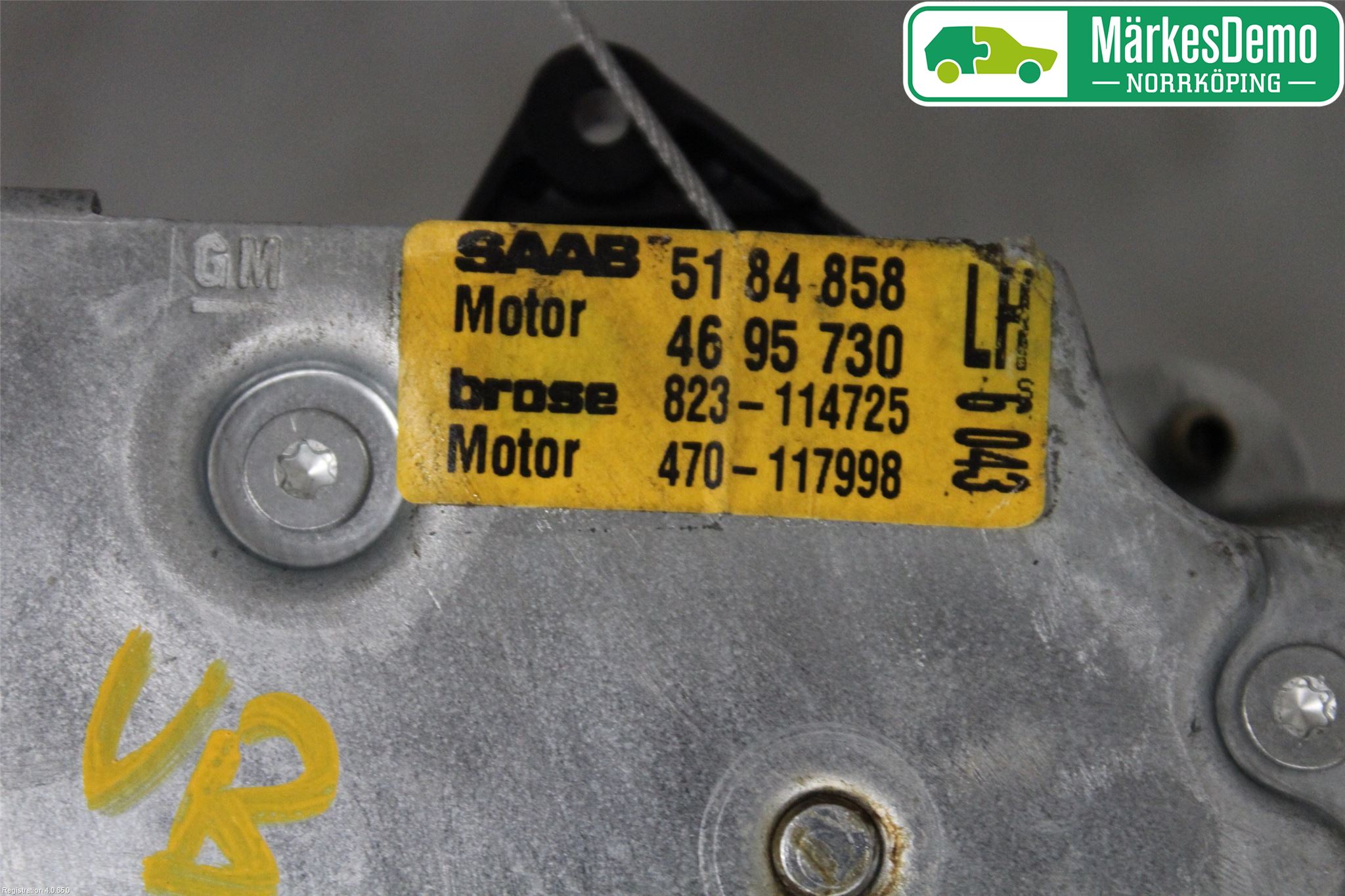 Saab 9-5 -05 Fönsterhiss El Kompl