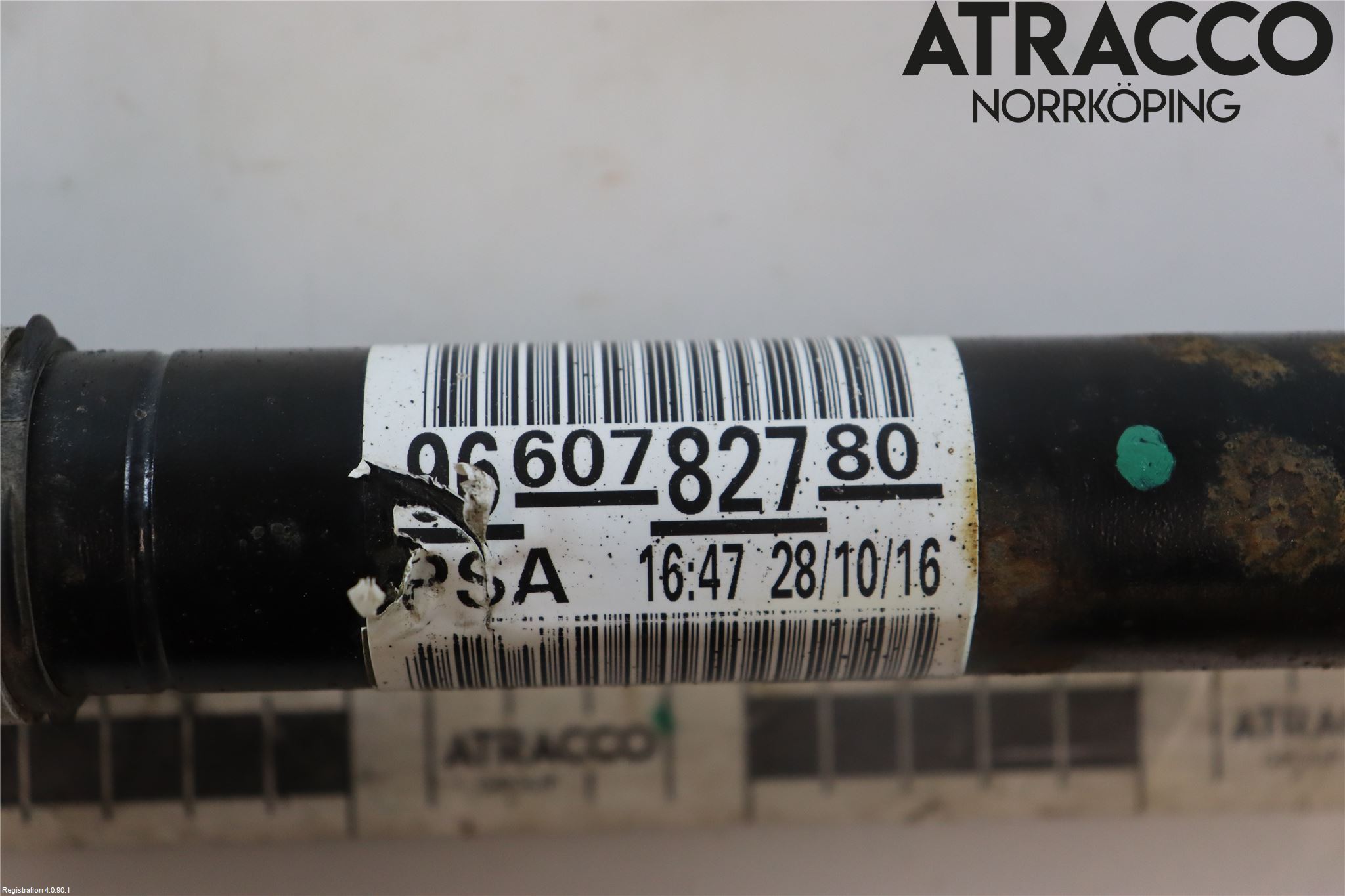 Citroen BERLINGO 08-18 Drivaxel Fram Vänster