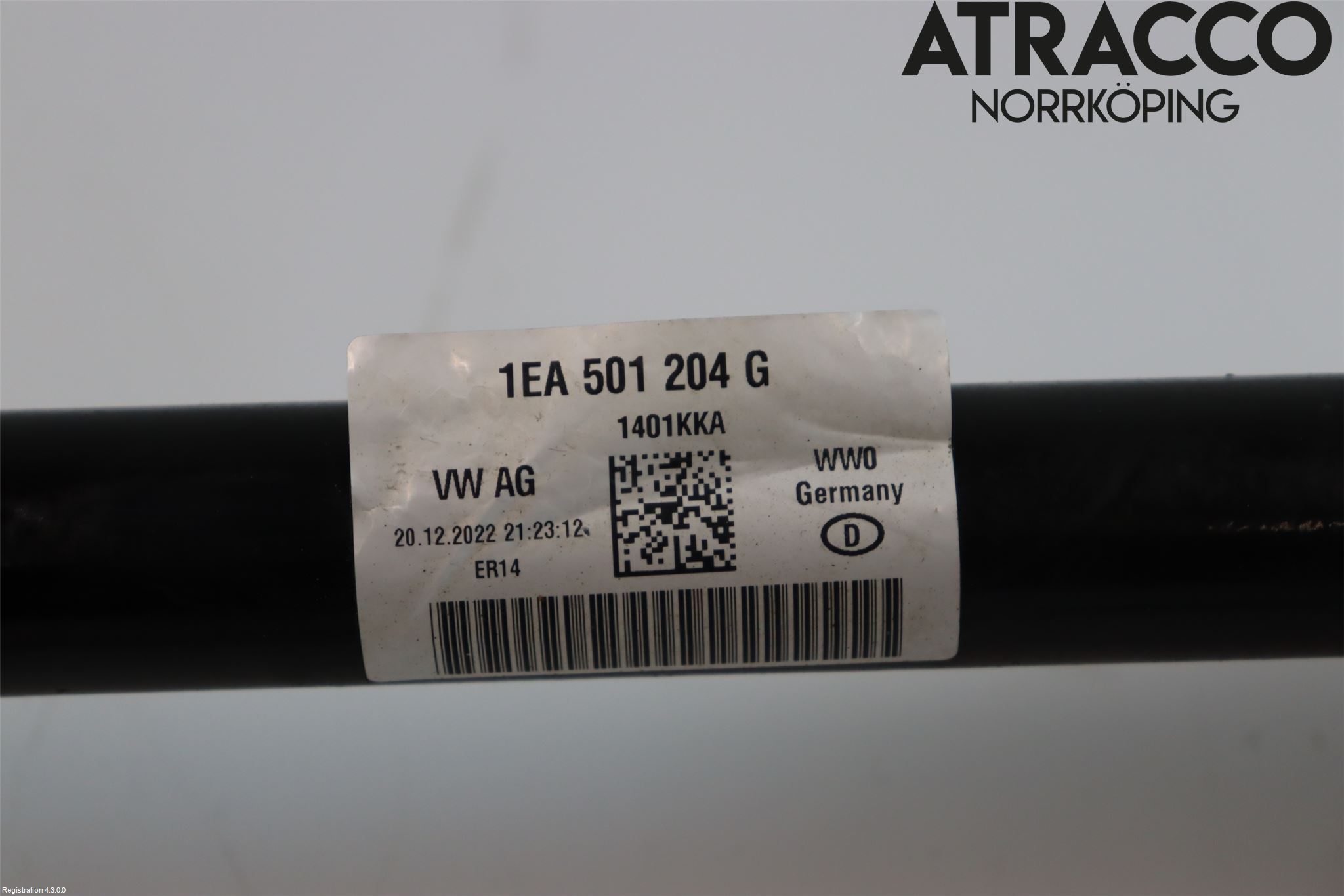 Cupra BORN 22- Drivaxel Bak Höger