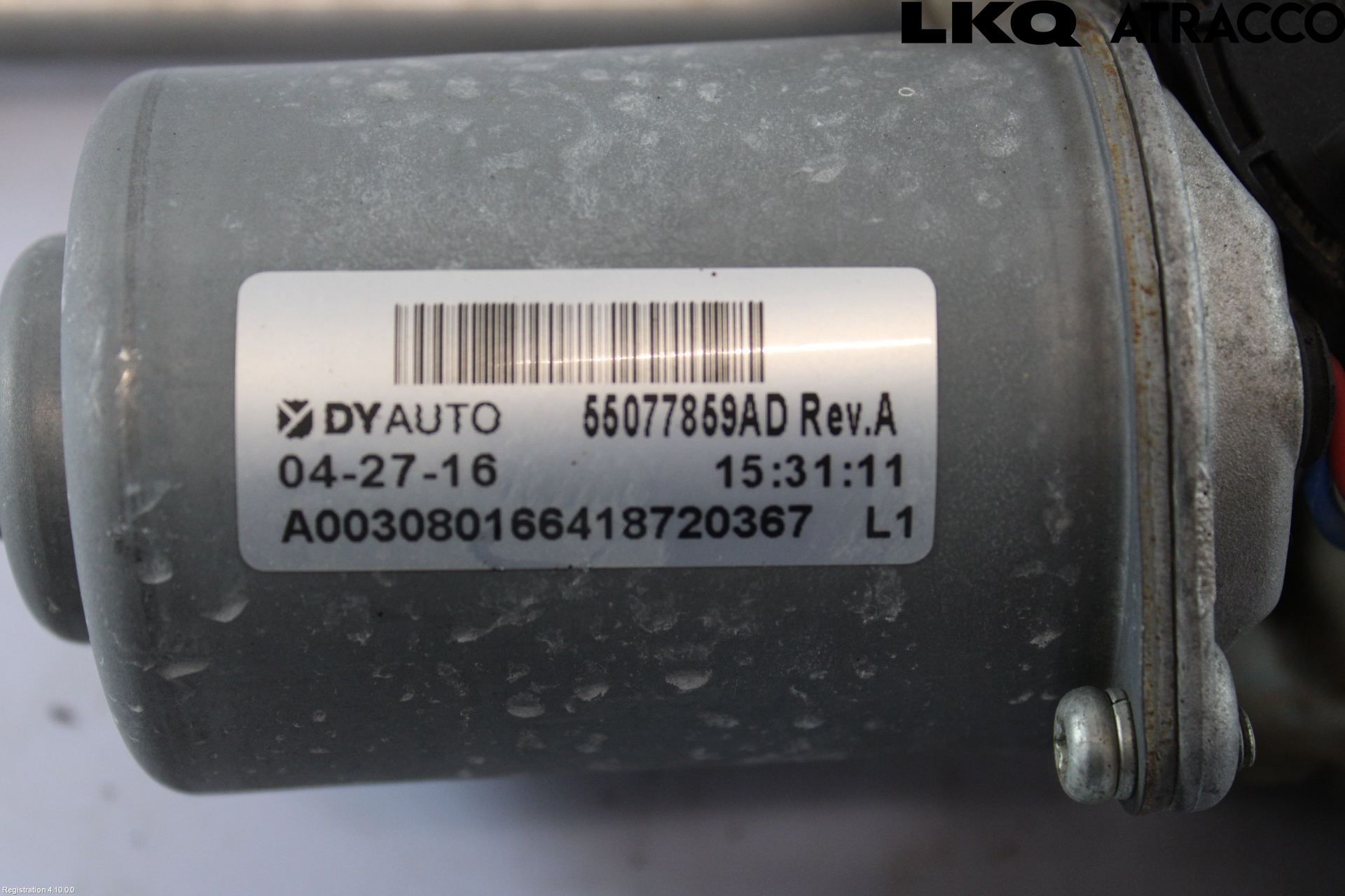 Jeep WRANGLER Torkarmekanism Vindruta