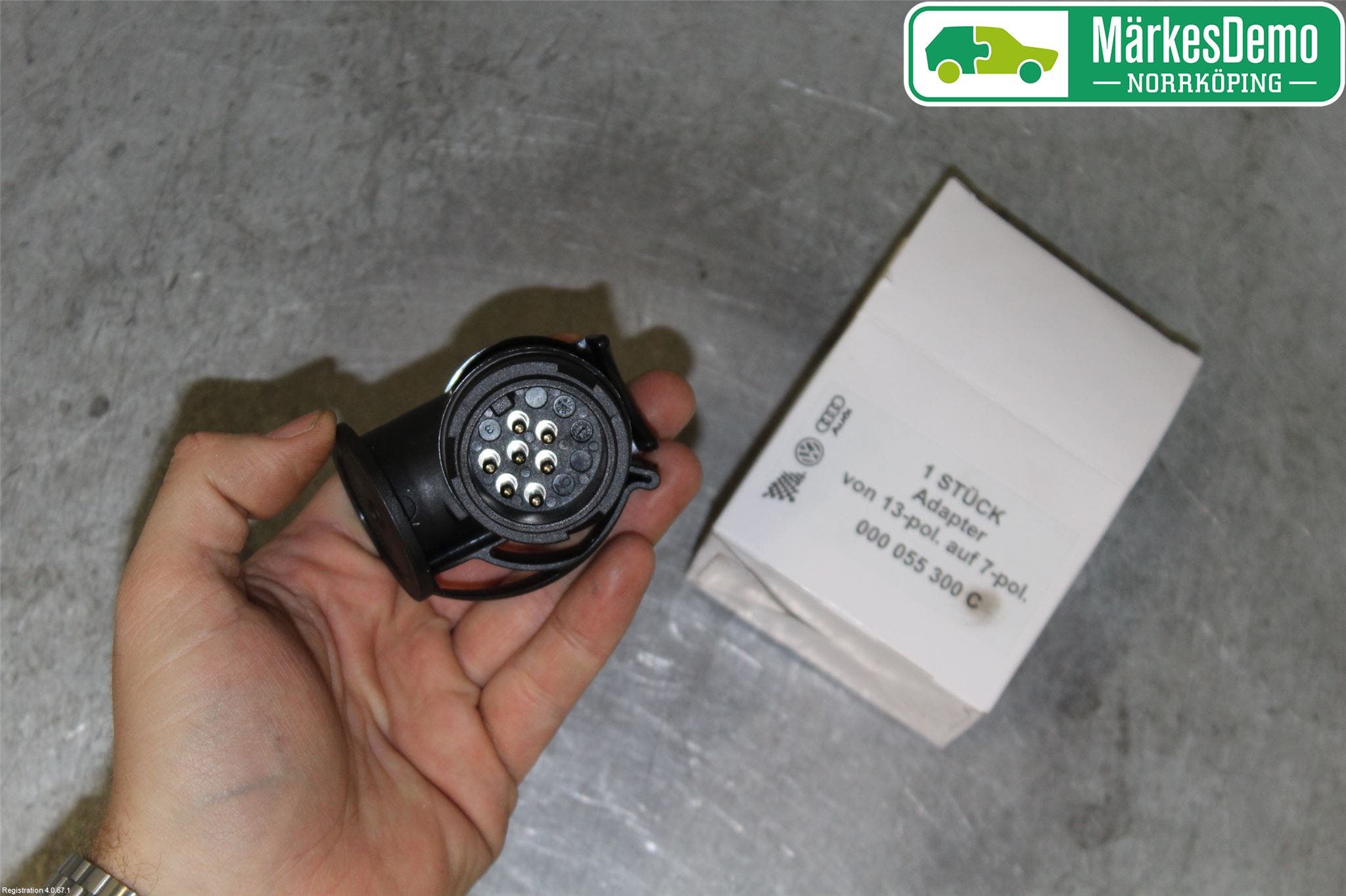 Audi A4/S4 B9 20- Dragkrok Elsats