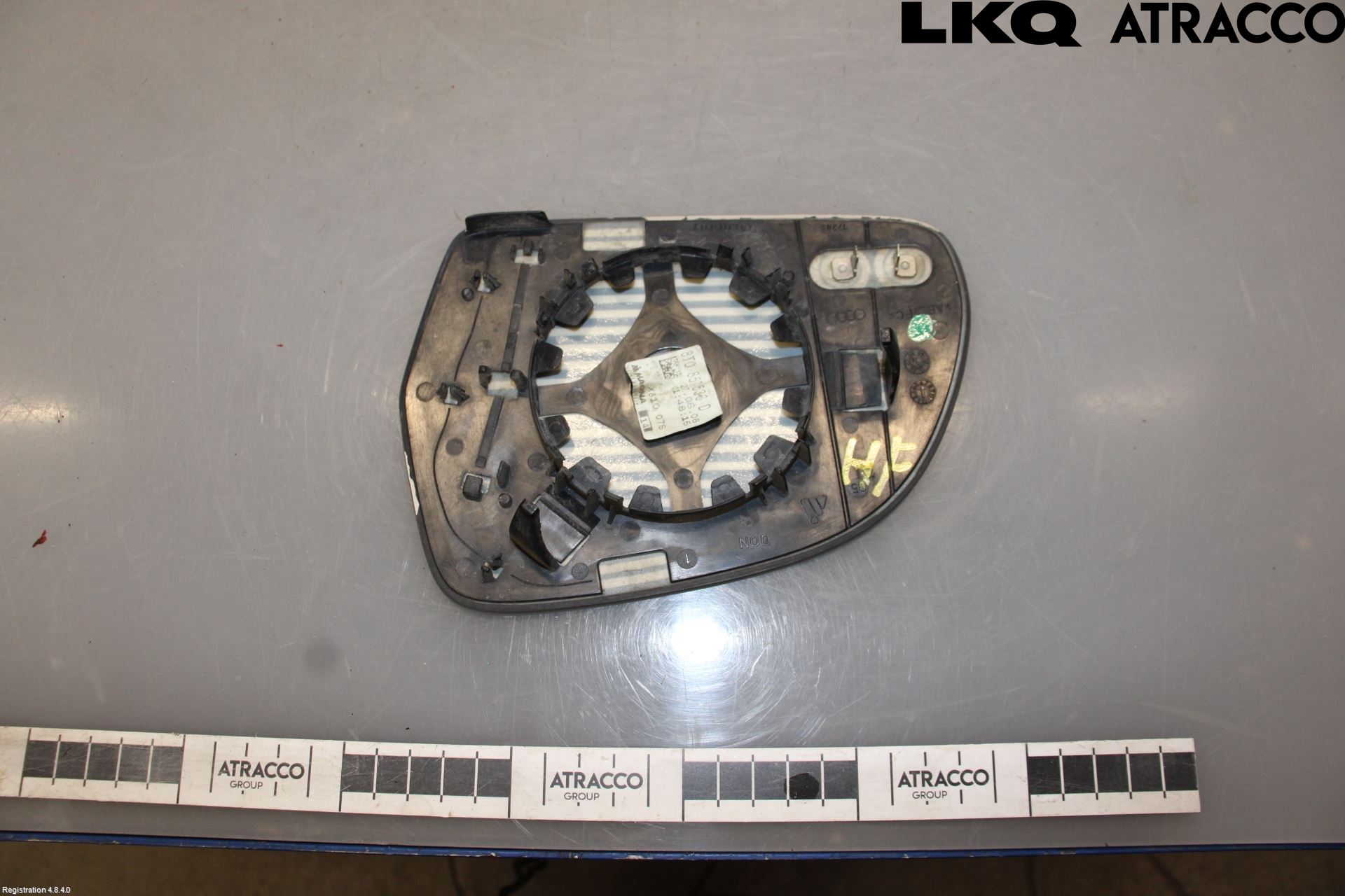 Audi A4/S4 08-11 Spegelglas Hö