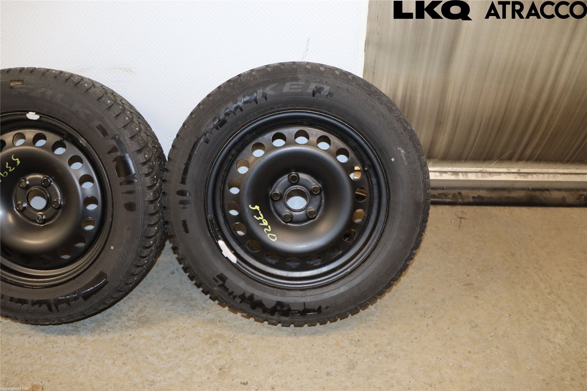 Volkswagen VW TIGUAN 16-24 Vinterdäck Plåtfälg 4St