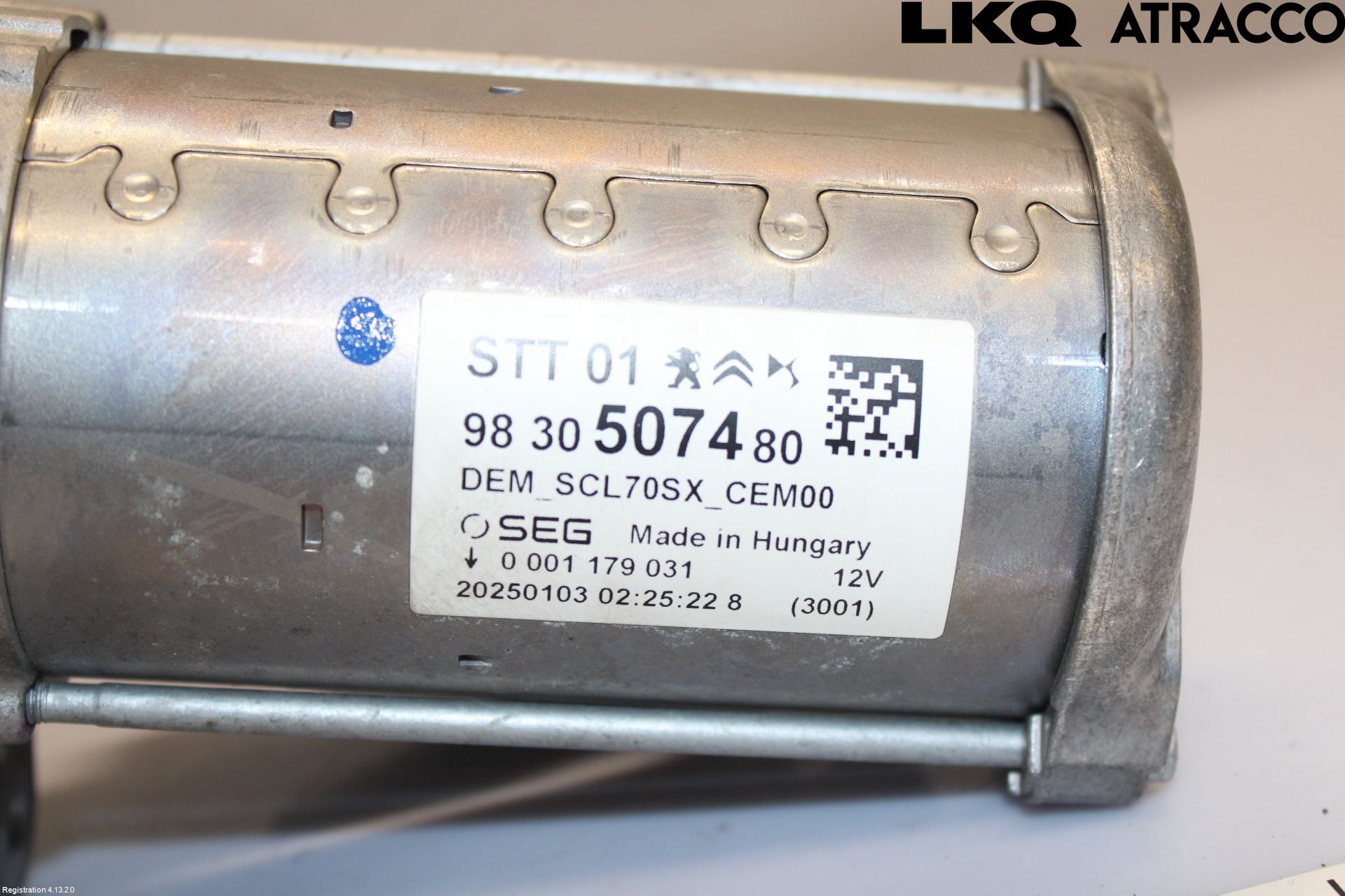 Opel CORSA F, CORSA-E 20- Startmotor