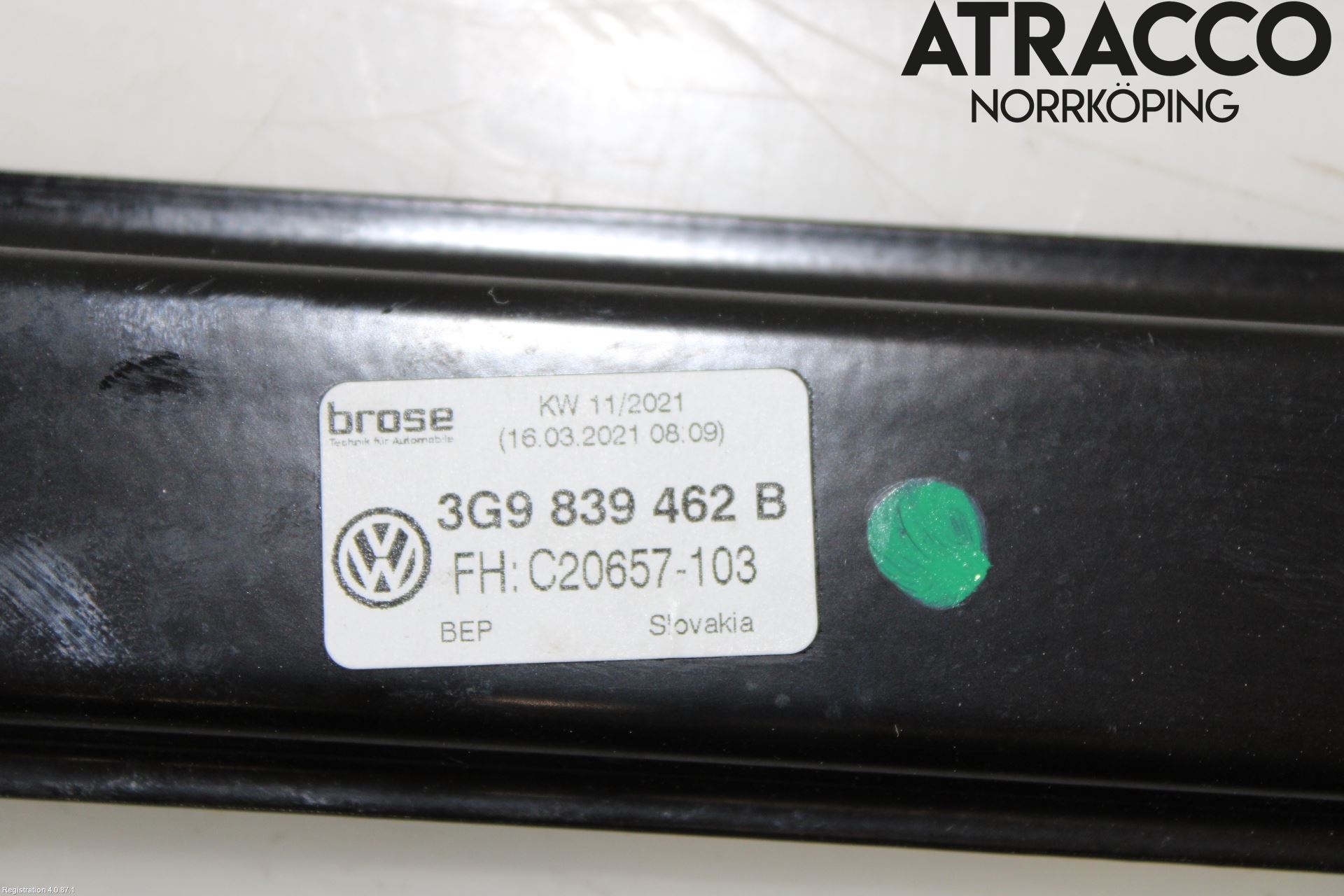 Volkswagen VW PASSAT 20-24 Fönsterhiss El Kompl