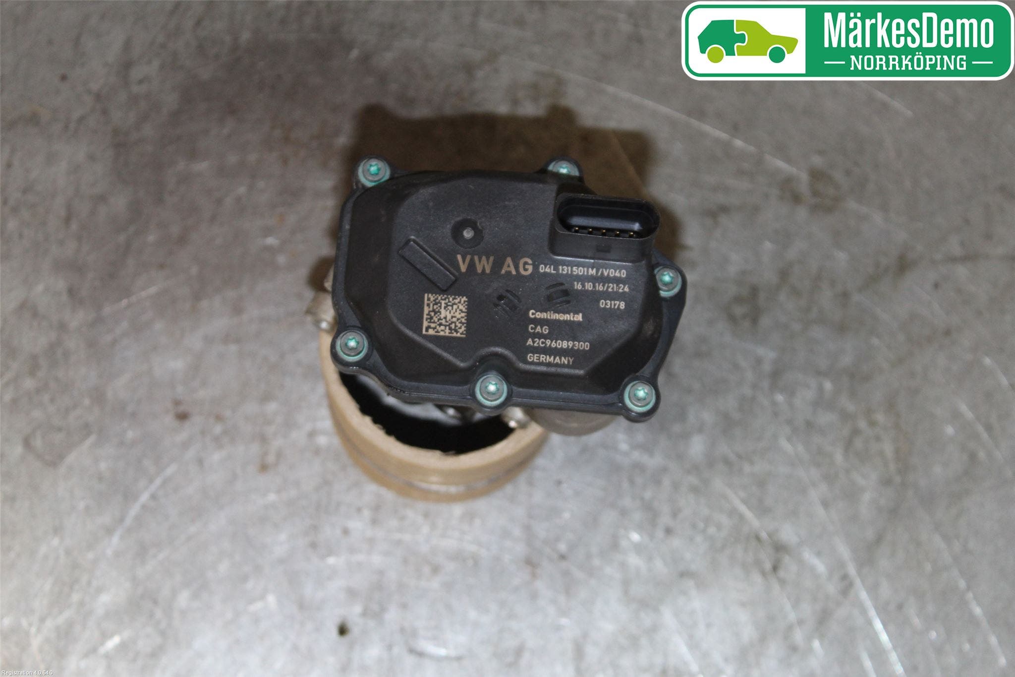 Volkswagen VW GOLF / E-GOLF VII 13-20 Egr Ventil