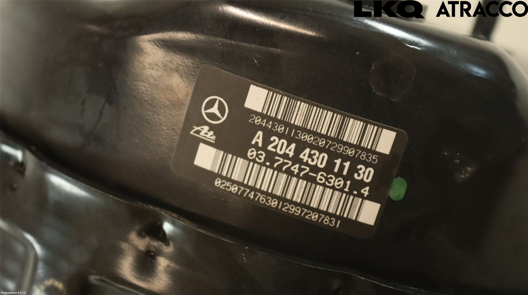 Mercedes-Benz MB C-KLASS (W204) 07-15 Bromsservo