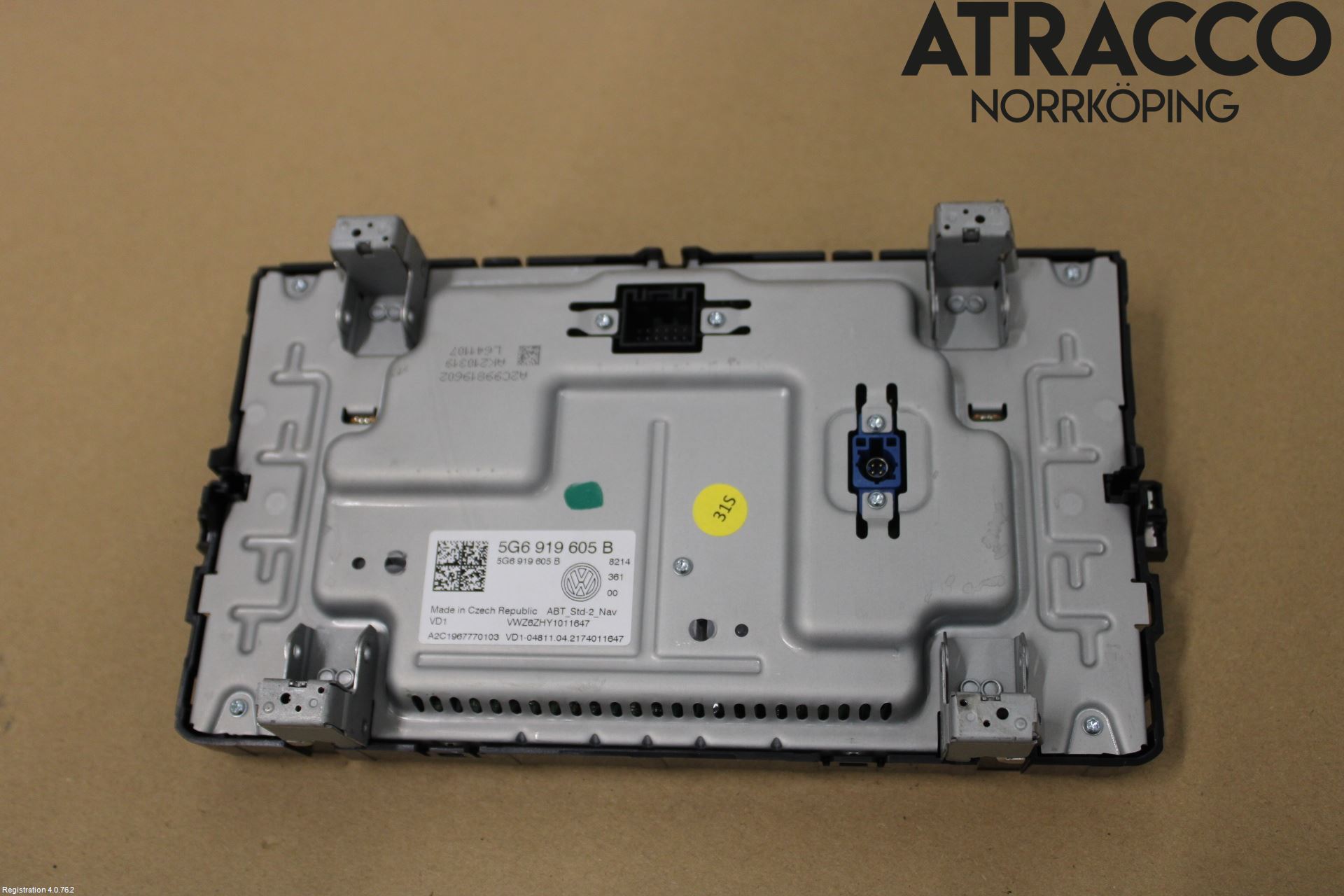 Volkswagen VW T-ROC 18- Multifunktionsdisplay