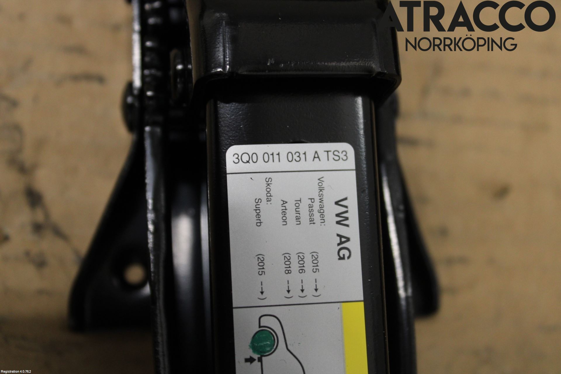 Volkswagen VW ARTEON 17- Domkraft