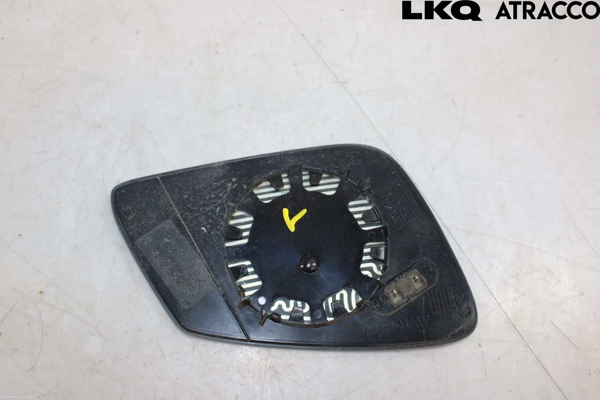 BMW 5 F10/F11/F18 09-17 Spegelglas Vä