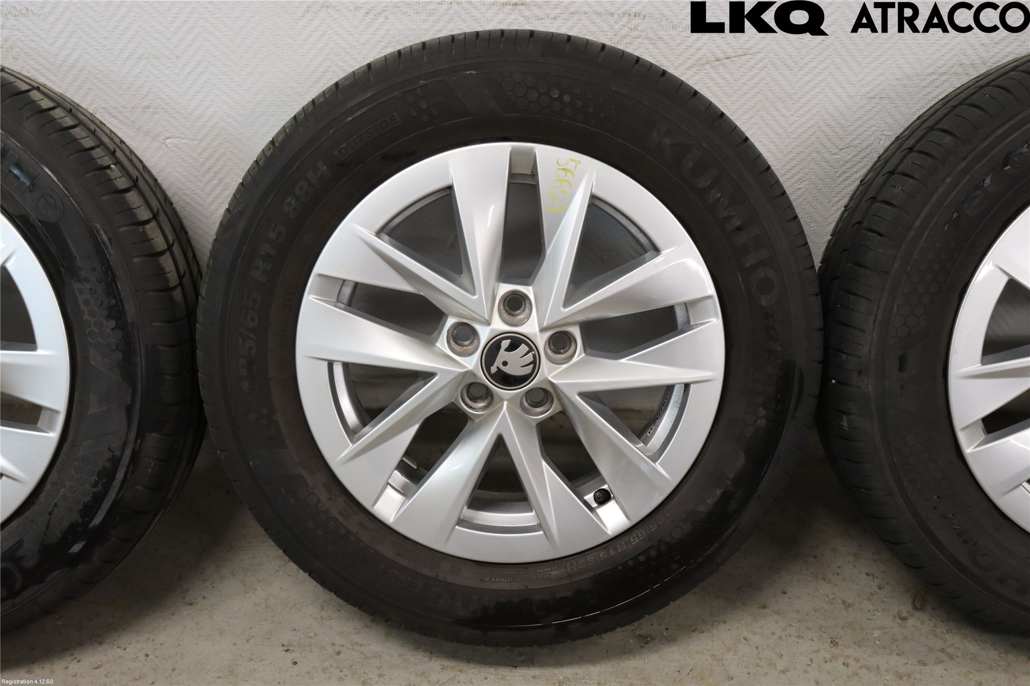 Skoda FABIA 22- Sommardäck Alumfälg 4St