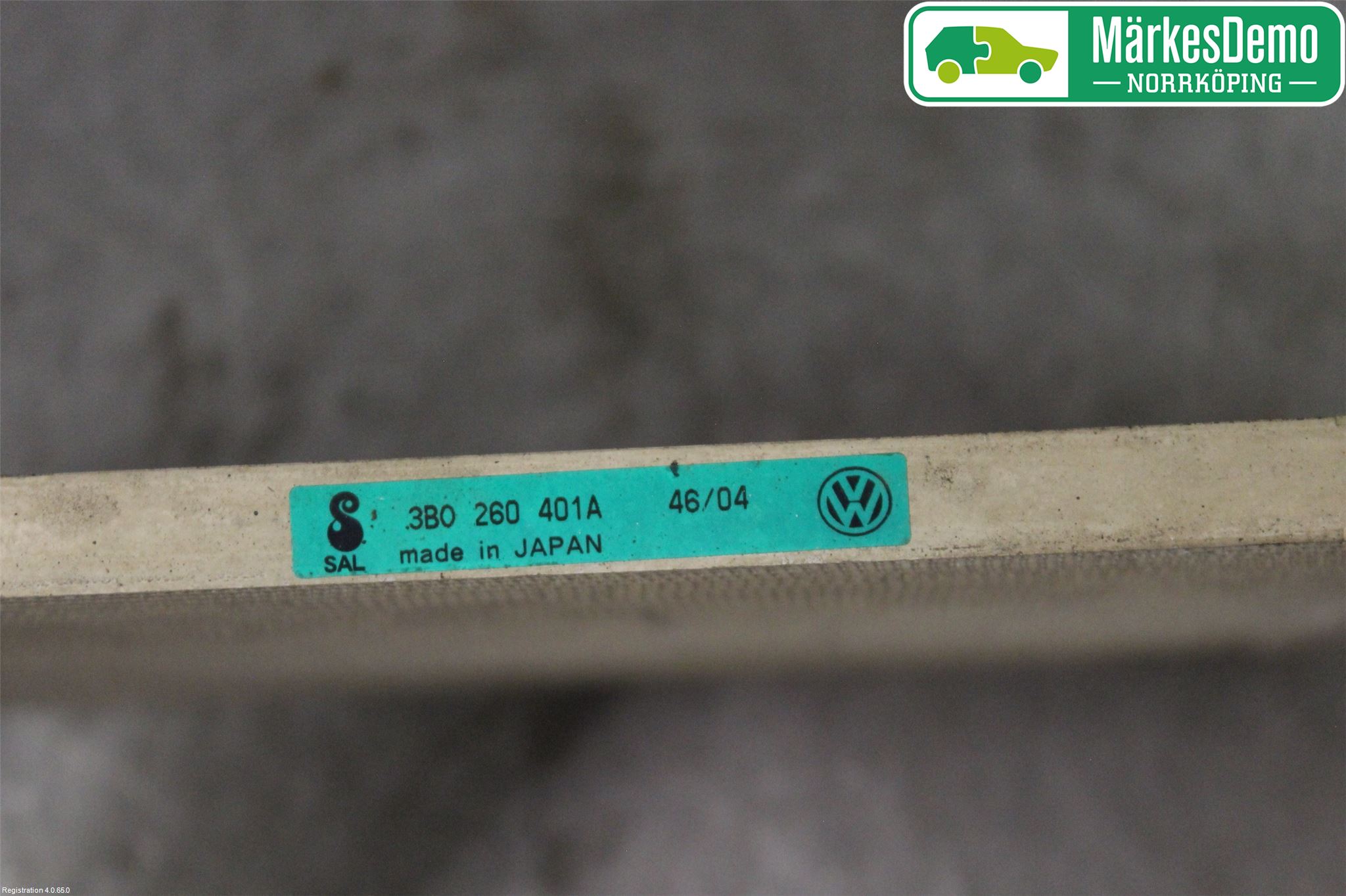 Volkswagen VW PASSAT 01-05 Ac Kondensor-Kylare