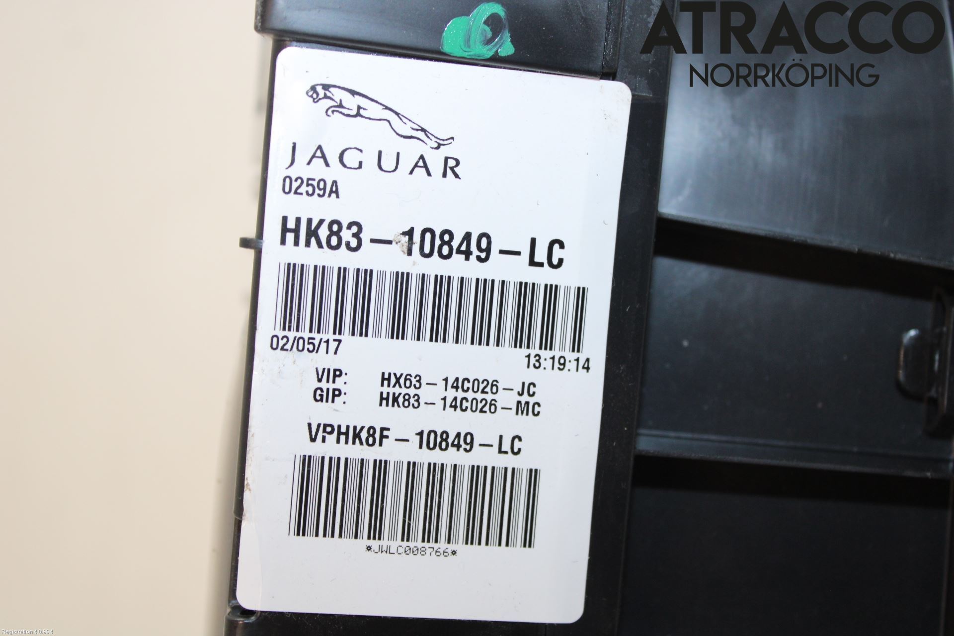 Jaguar F-PACE Instrument Komb