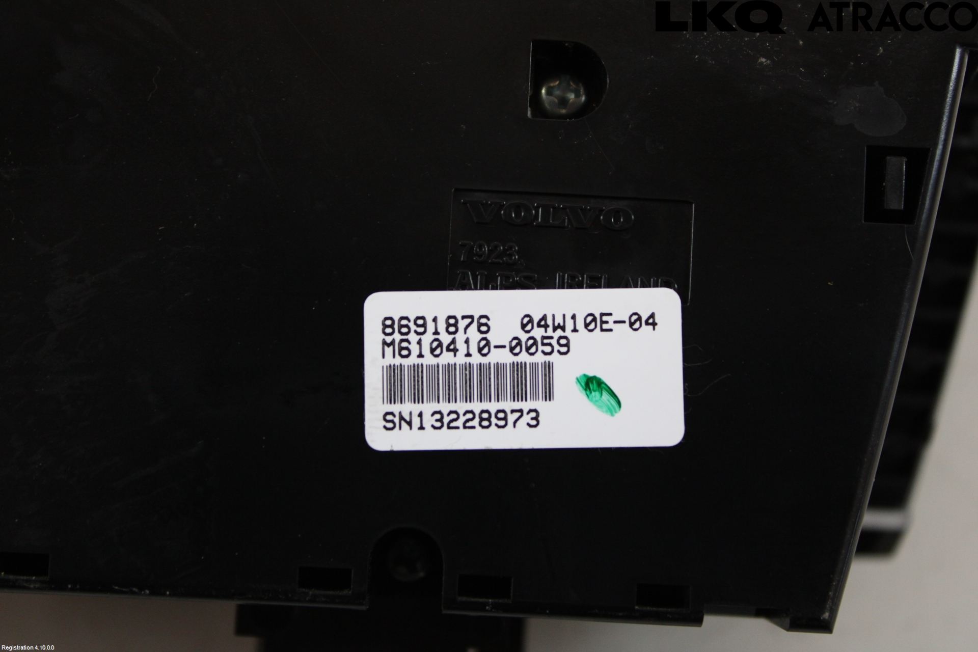 Volvo V70 00-04 Värmereglage