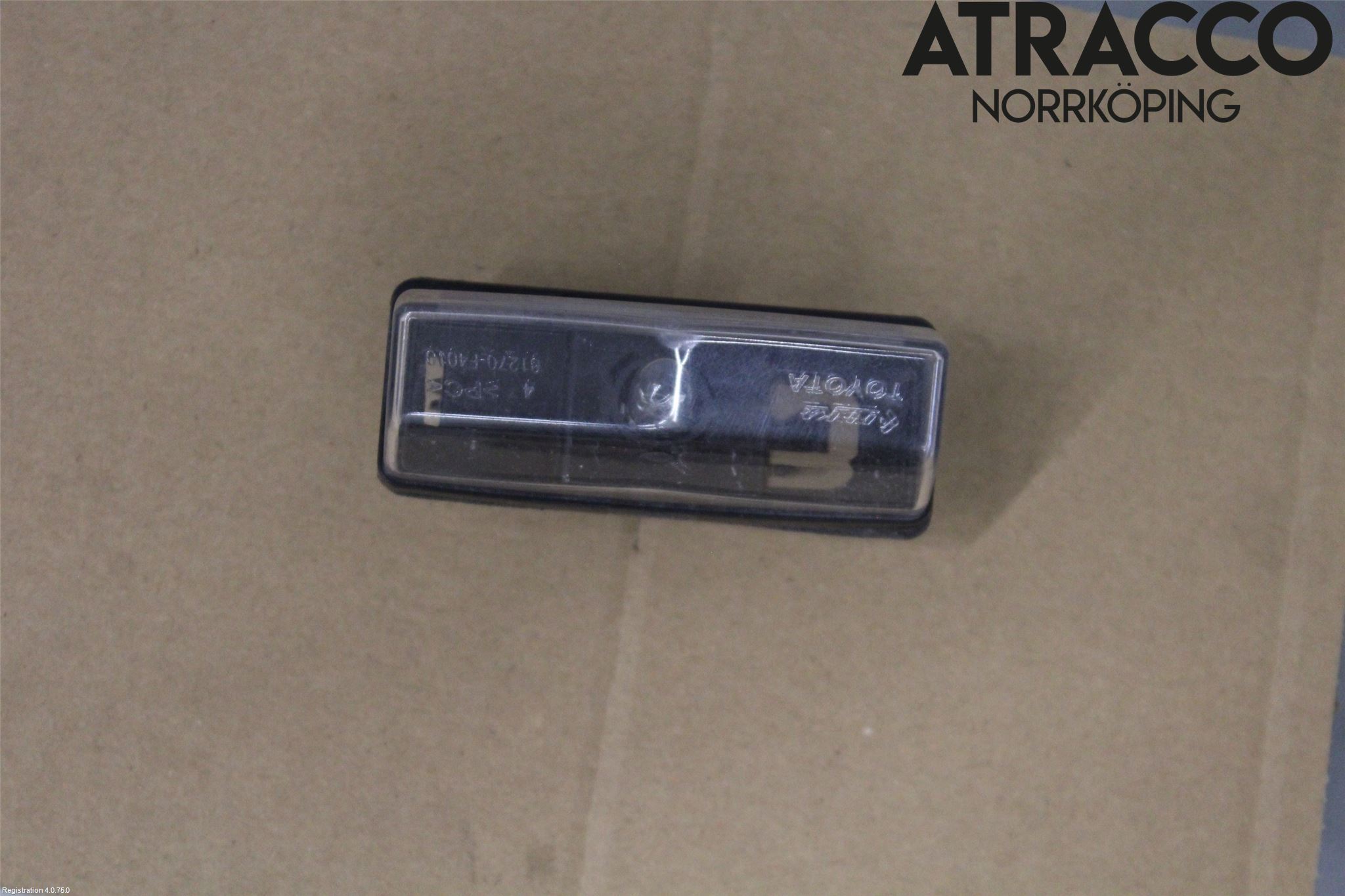 Toyota C-HR 16-23 Skylt Belysning