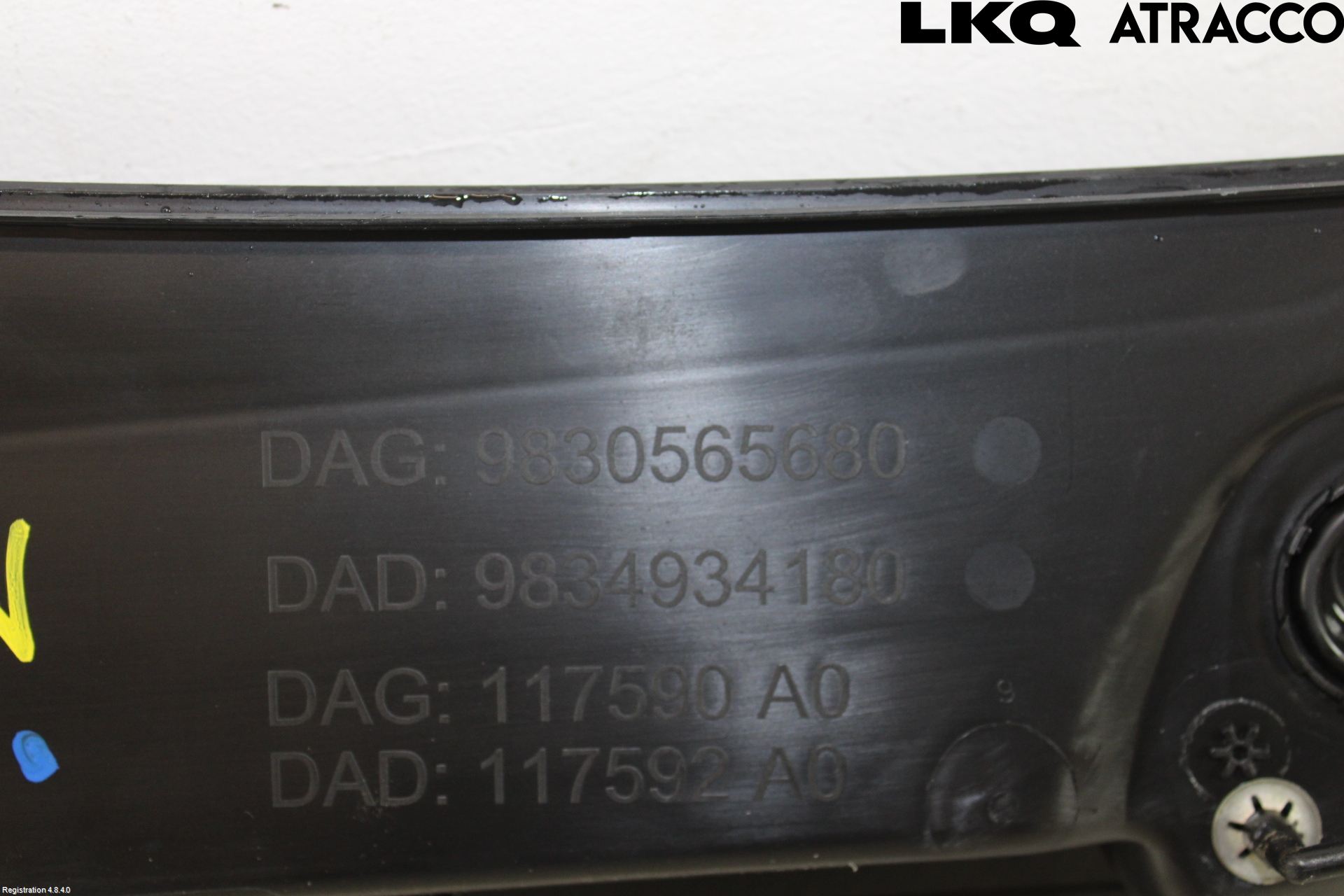 Opel ASTRA L 22- Torpedplåt-Torpedplast