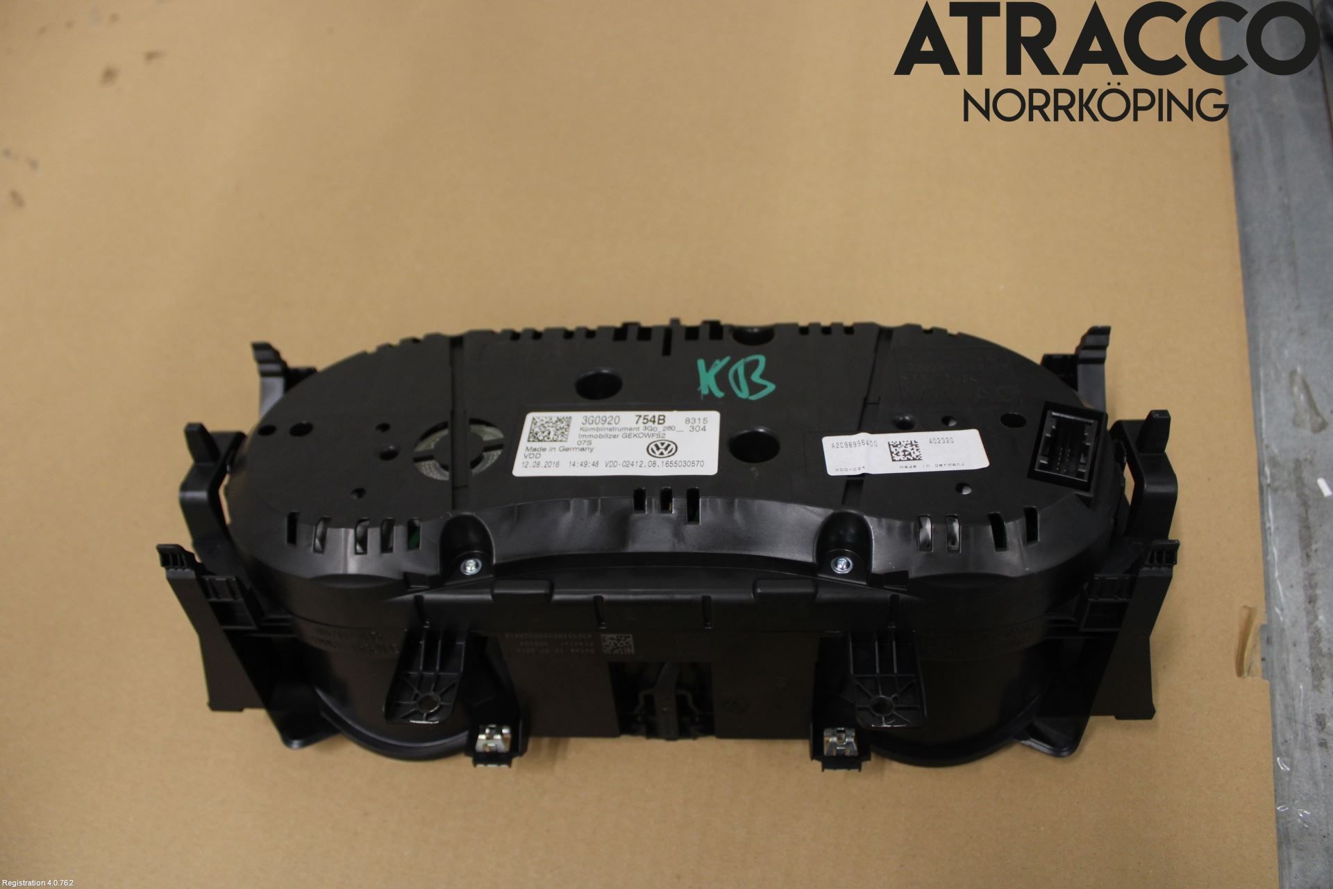 Volkswagen VW PASSAT 15-19 Instrument Komb