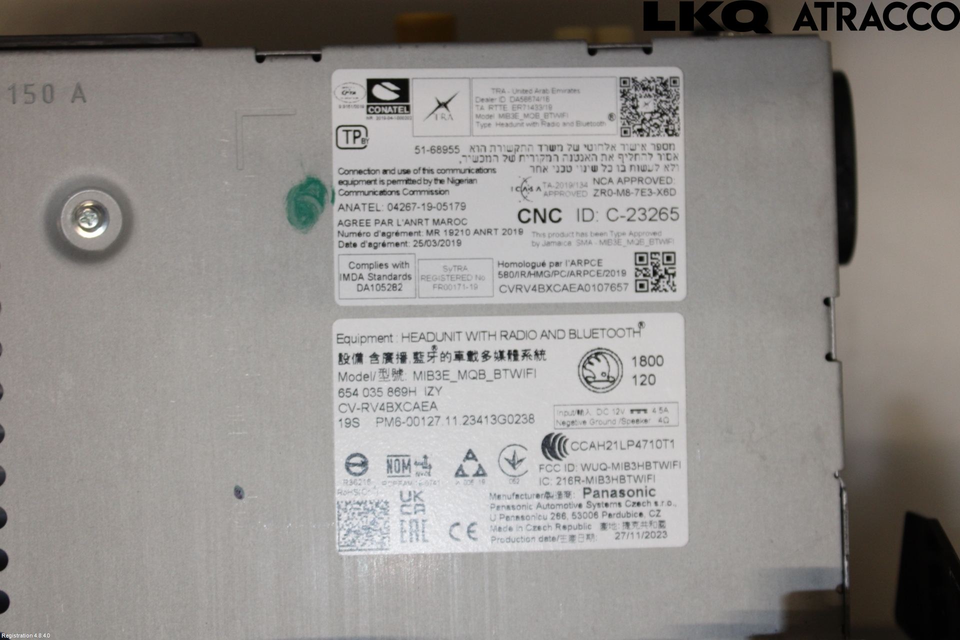 Skoda KAMIQ 20- Multifunktionsdisplay