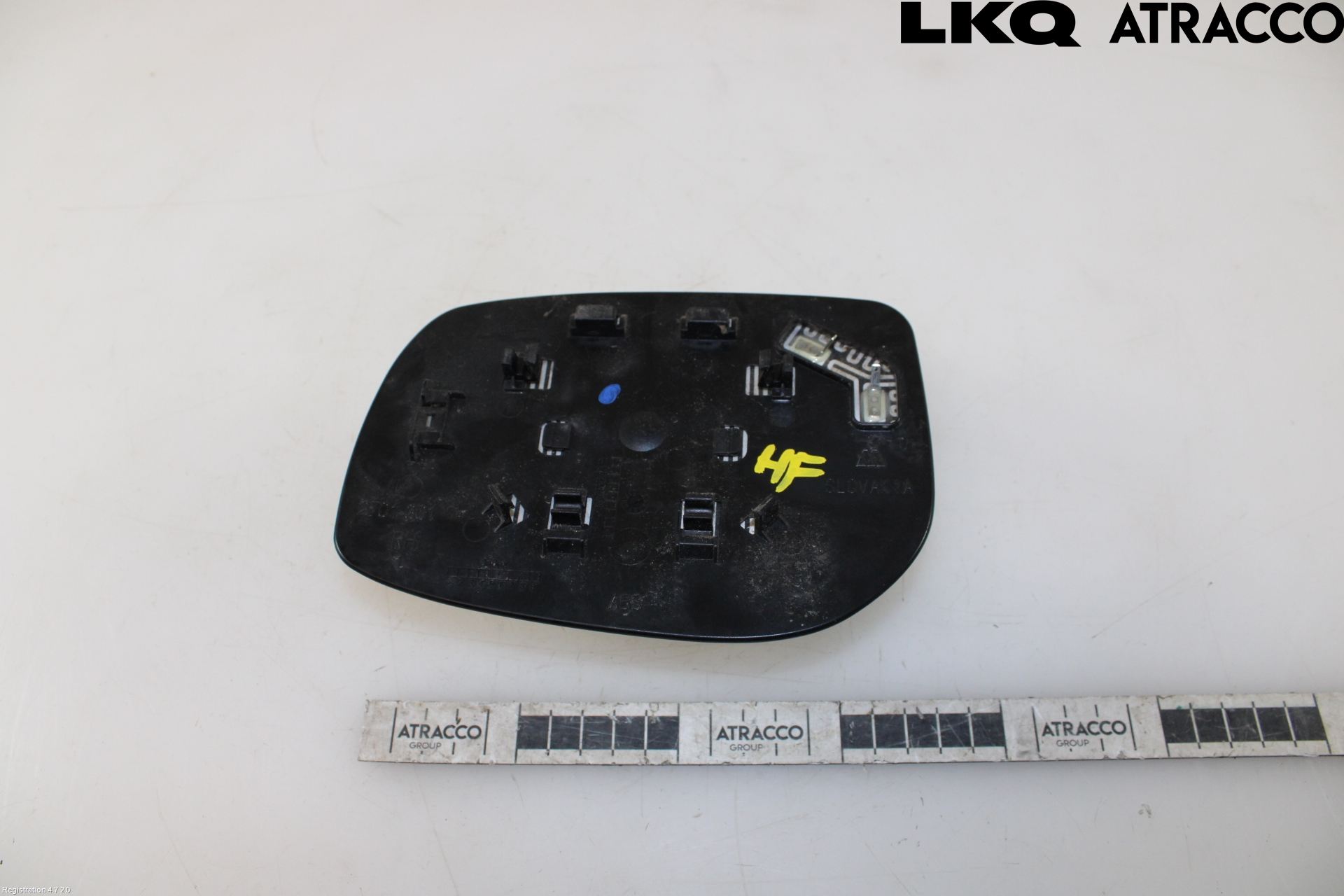 Toyota YARIS XP90 06-11 Spegelglas Hö
