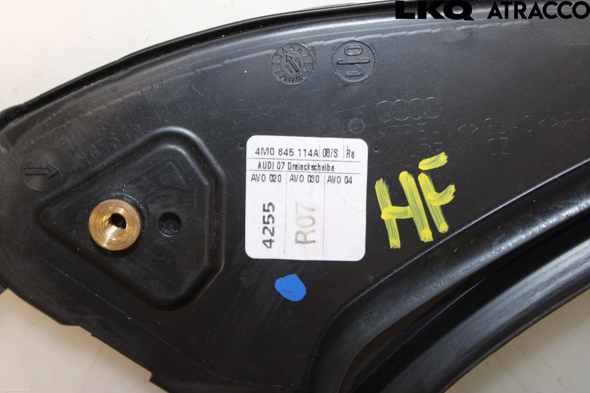 Audi Q7/SQ7 Dörruta Fram Lilla Hö