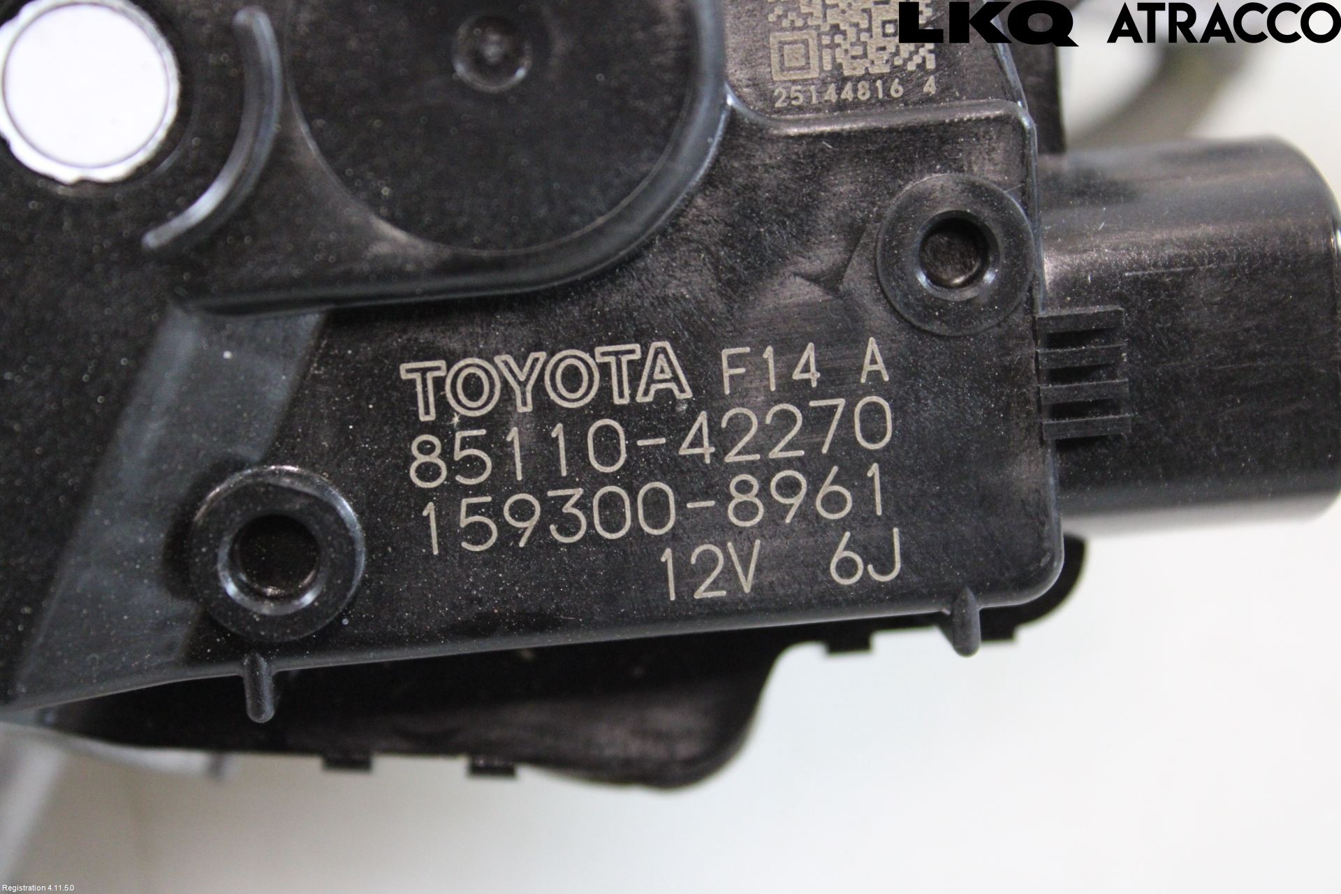 Toyota RAV4 19- Torkarmekanism Vindruta