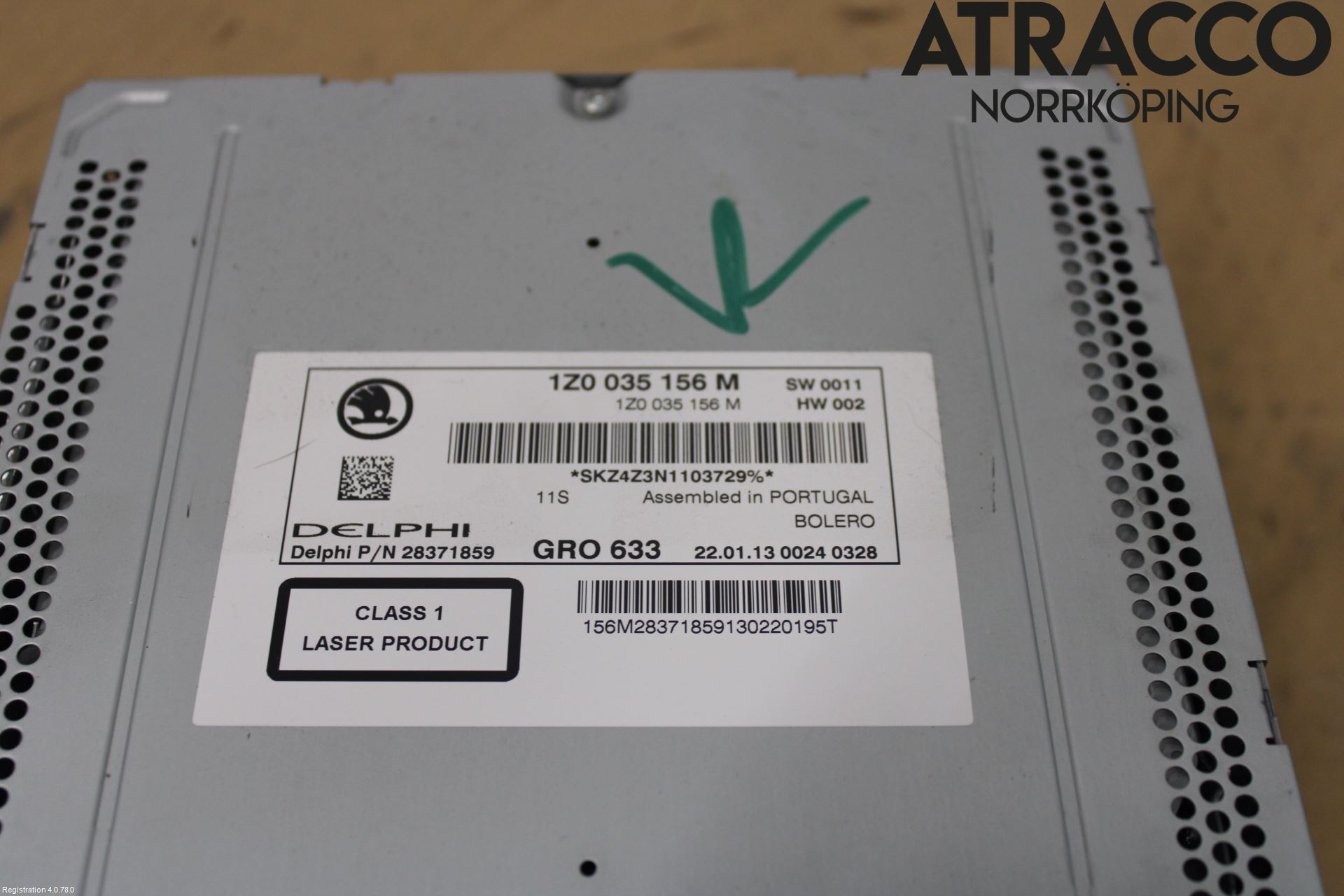 Skoda OCTAVIA (1Z) 05-13 Cd Radio - Multimediapanel