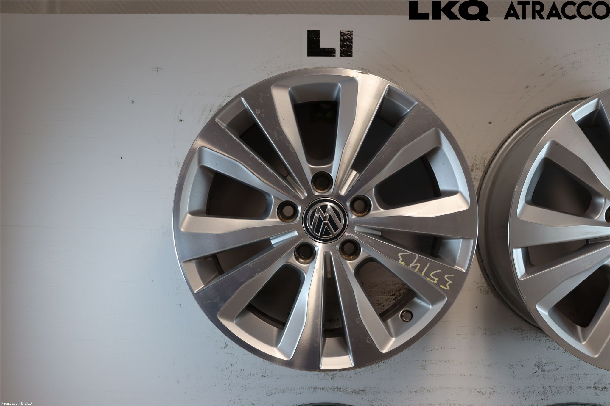 Volkswagen VW GOLF / E-GOLF VII 13-20 Fälgsats Aluminium