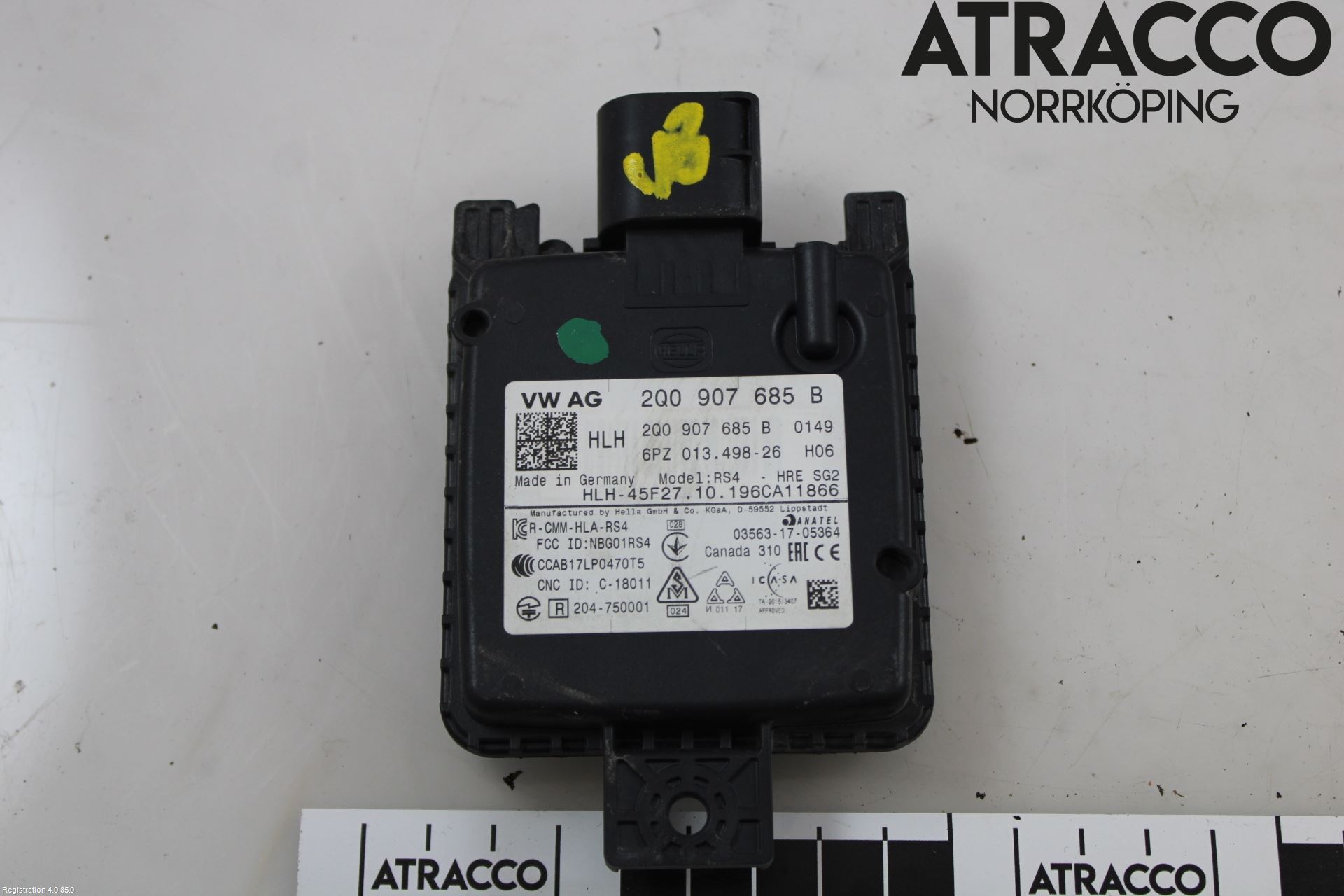 Skoda SUPERB 16-24 Sensor Aktivt Kollisionsskydd