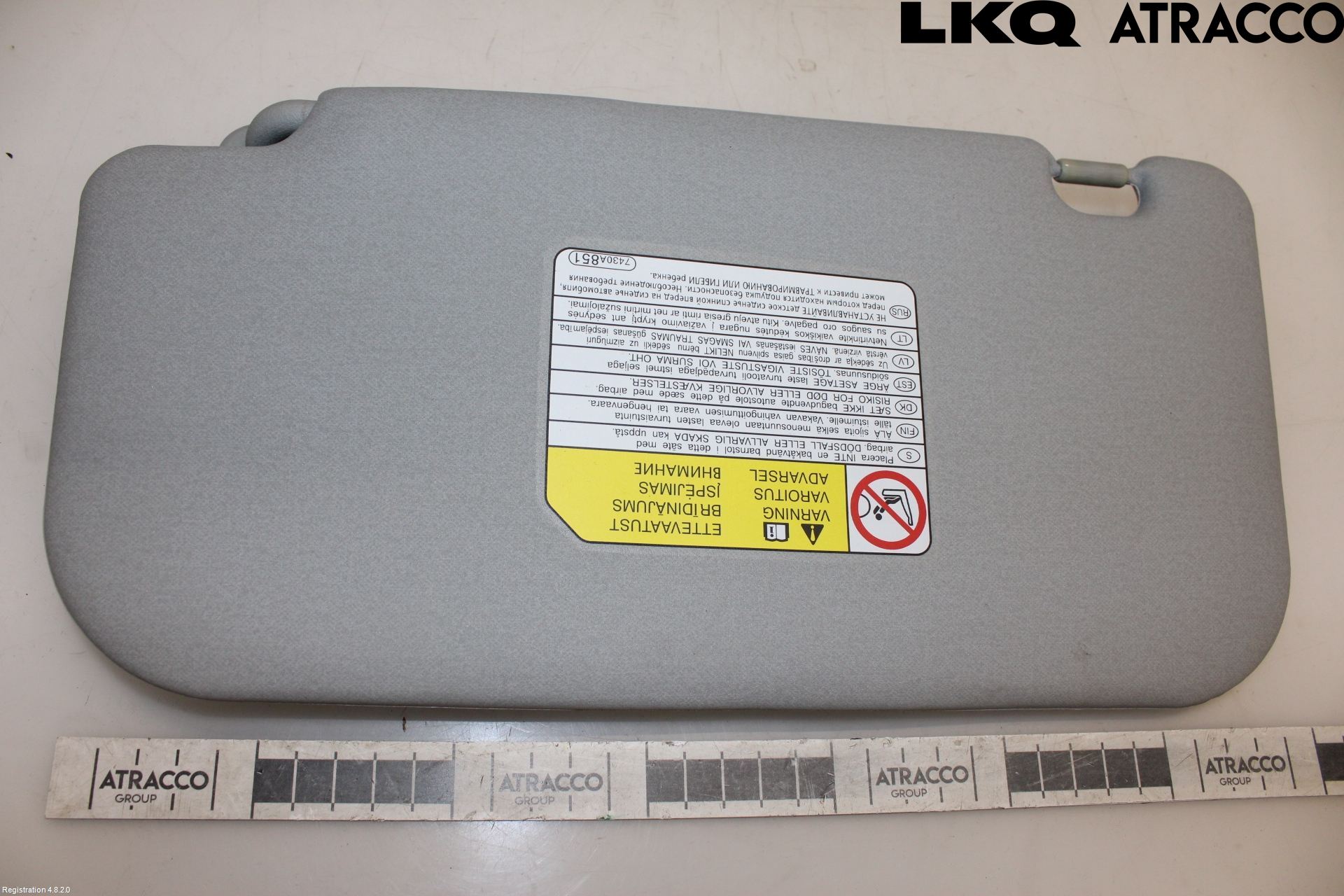 Mitsubishi LANCER 07-14 Solskydd