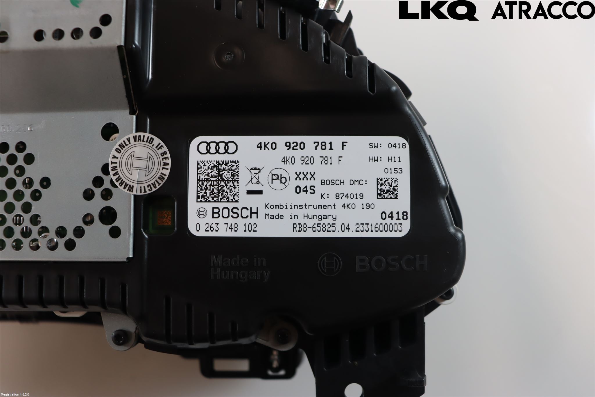 Audi A6 F2/C8 19- Instrument Komb