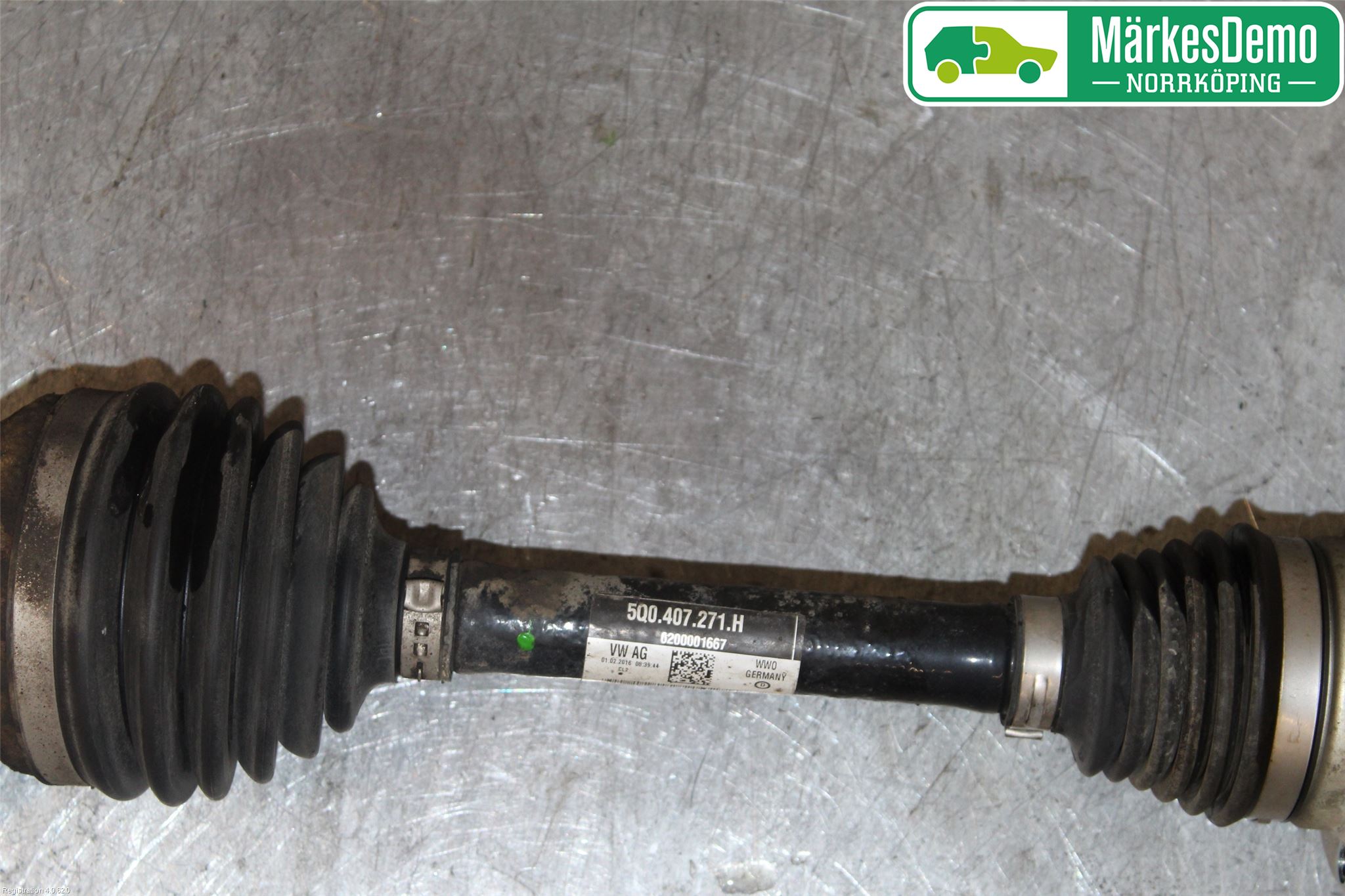 Skoda OCTAVIA (5E) 13-20 Drivaxel Fram Vänster