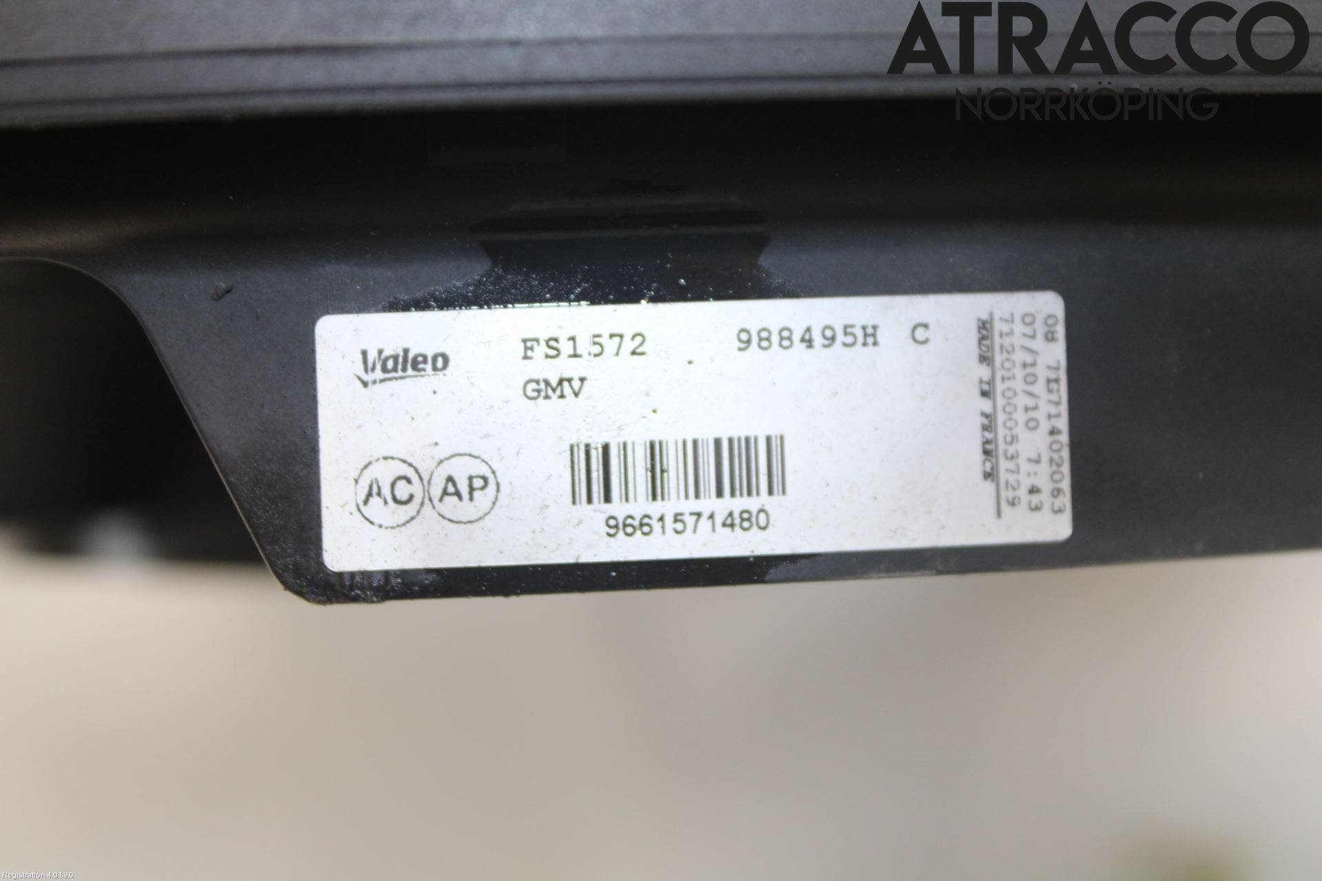 Peugeot PARTNER 08-15 Kylfläkt El