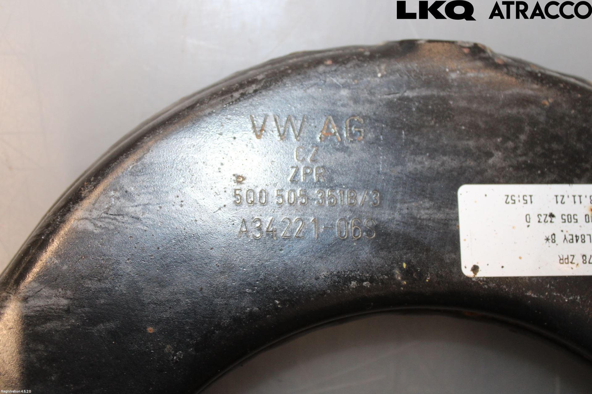 Volkswagen VW PASSAT 20-24 Bärarm Bak Övre Höger