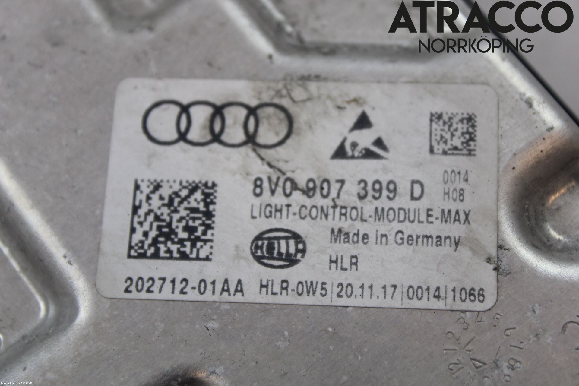 Volkswagen VW GOLF / E-GOLF VII 13-20 Styrenhet Strålkastare