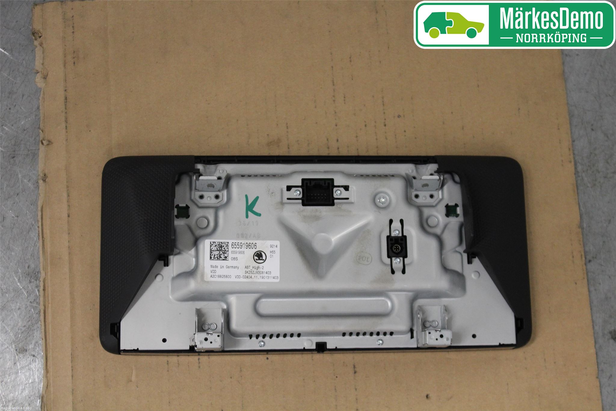 Skoda SCALA 19- Cd Radio - Multimediapanel