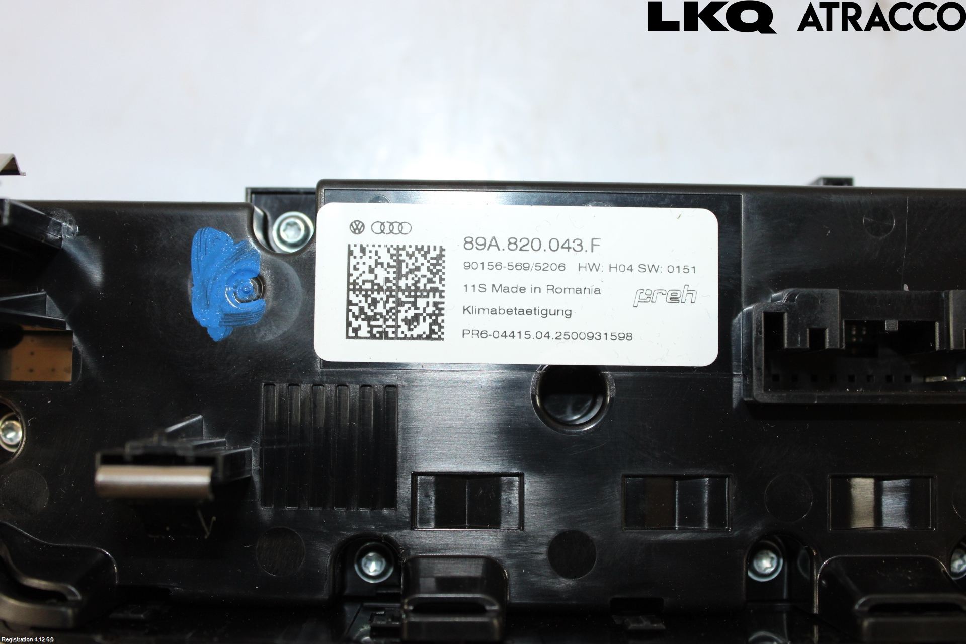 Audi A3/S3 8Y 21- Värmereglage