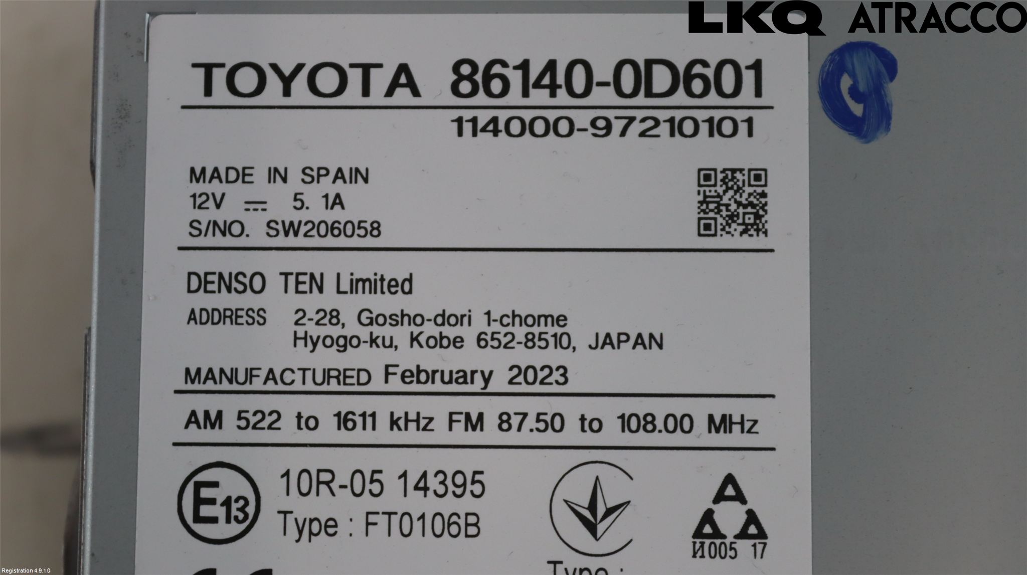 Toyota YARIS CROSS XP21 21- Cd Radio - Multimediapanel