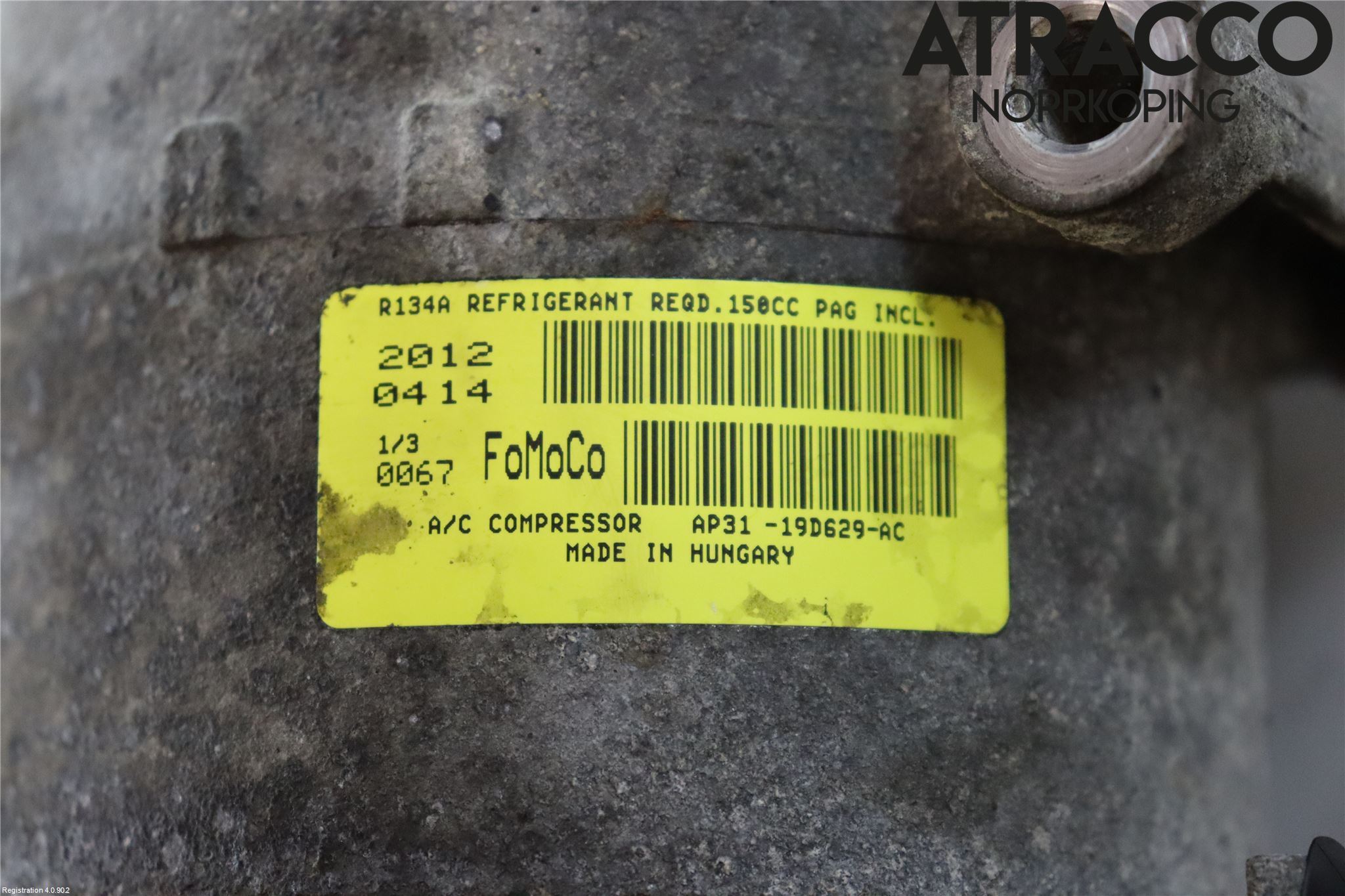 Ford FIESTA 09-12 Ac Kompressor