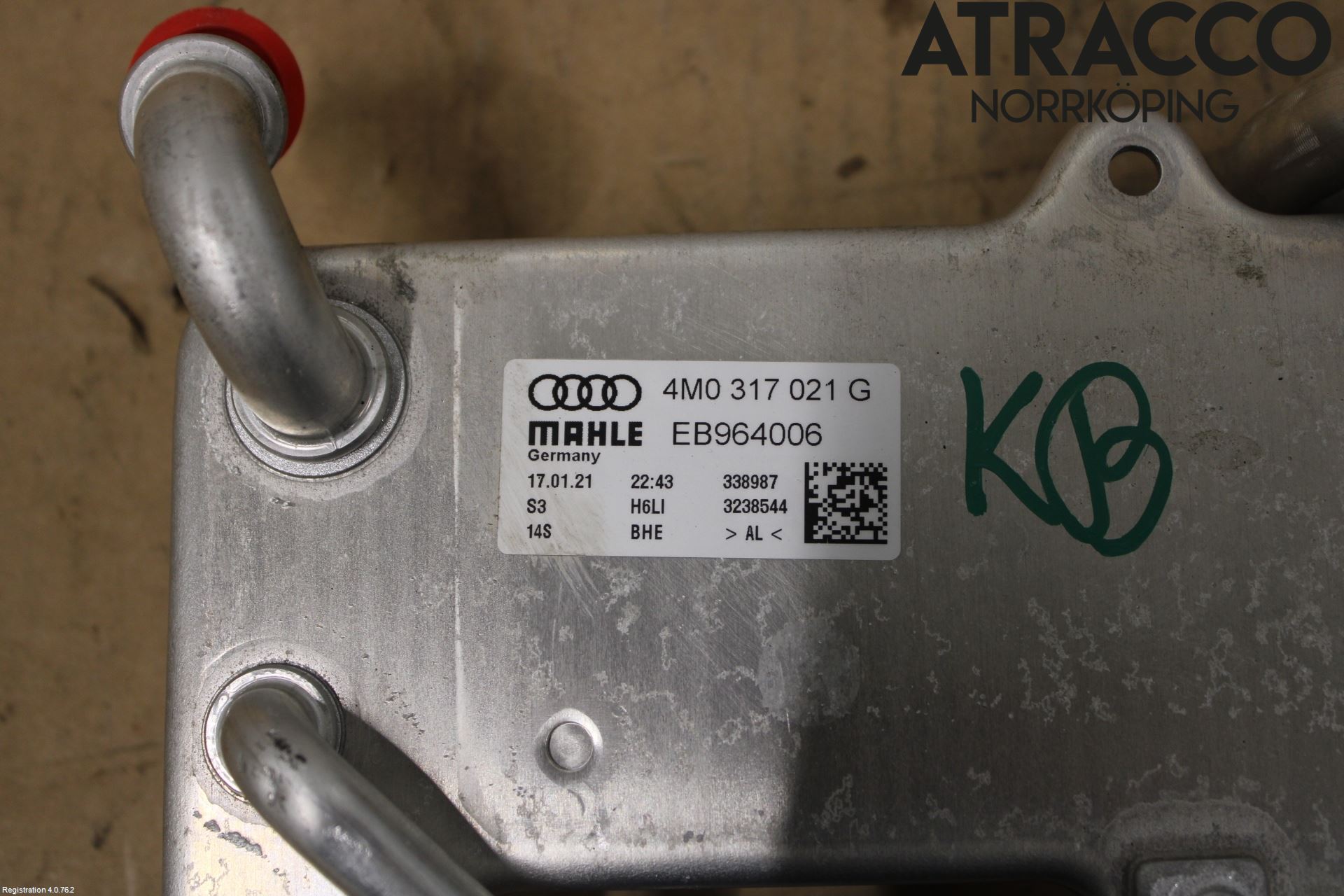 Audi A6 F2/C8 19- Oljekylare Automat