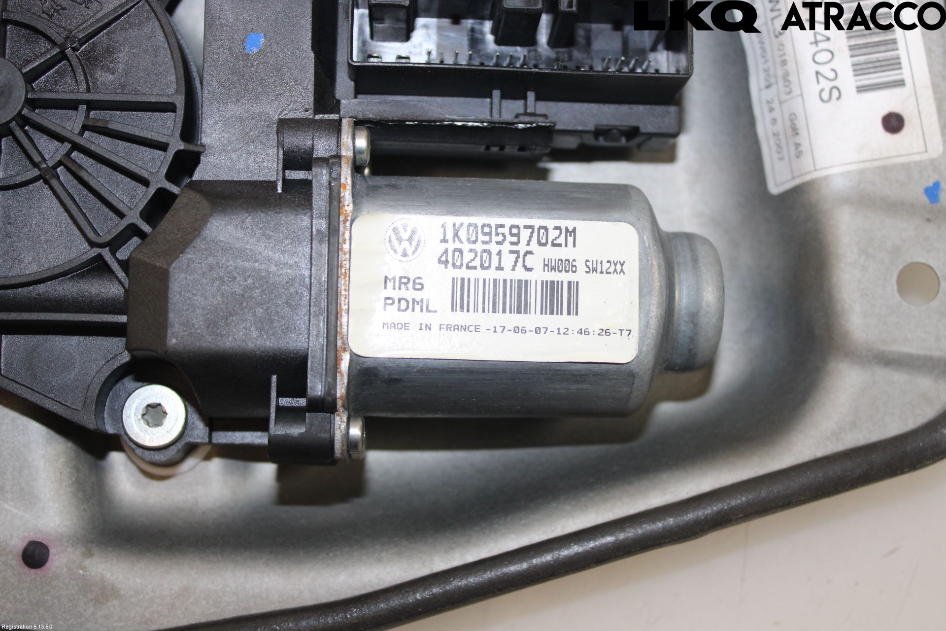 Volkswagen VW GOLF V 04-09 Fönsterhiss El Kompl