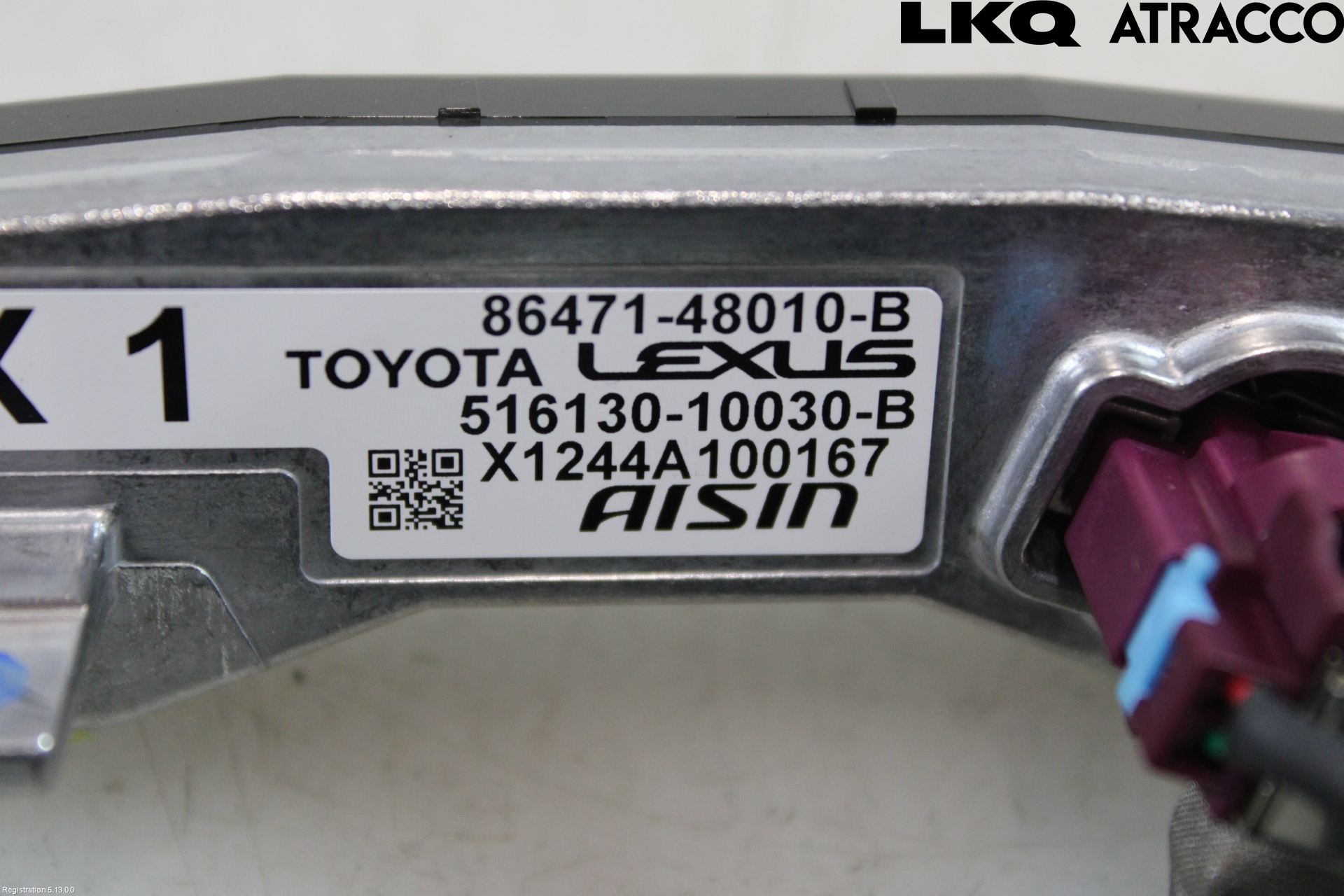Lexus UX/300e 19- Parkeringshjälp Kamera