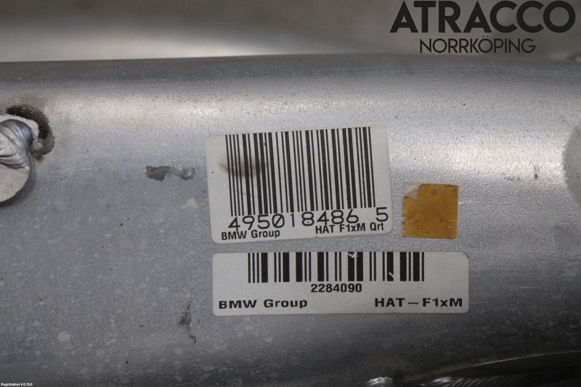 BMW 5 F10/F11/F18 09-17 Bakaxelbalk