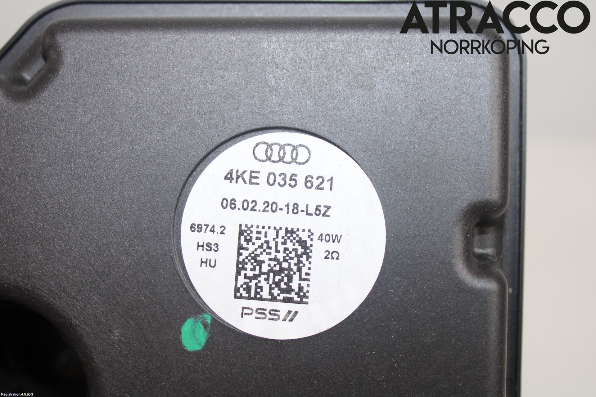 Audi E-TRON, S GE 19- Högtalare