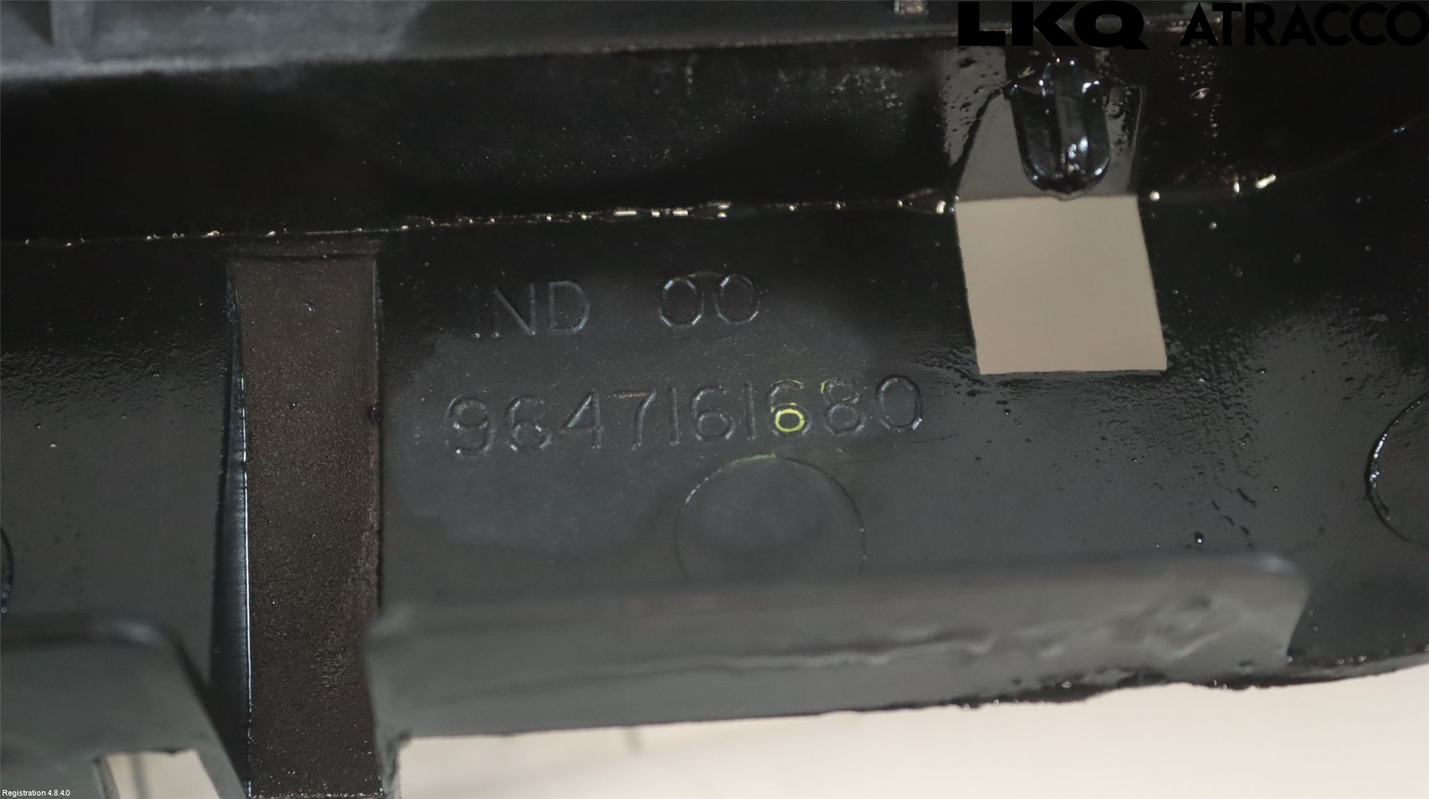 Citroen C3 -04 Front Huvlåsplåt-Balk