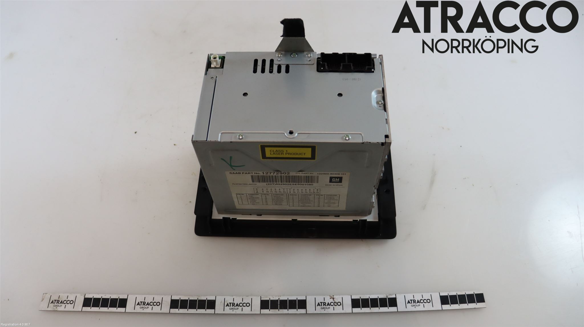 Saab 9-5     06-10 Cd Radio - Multimediapanel