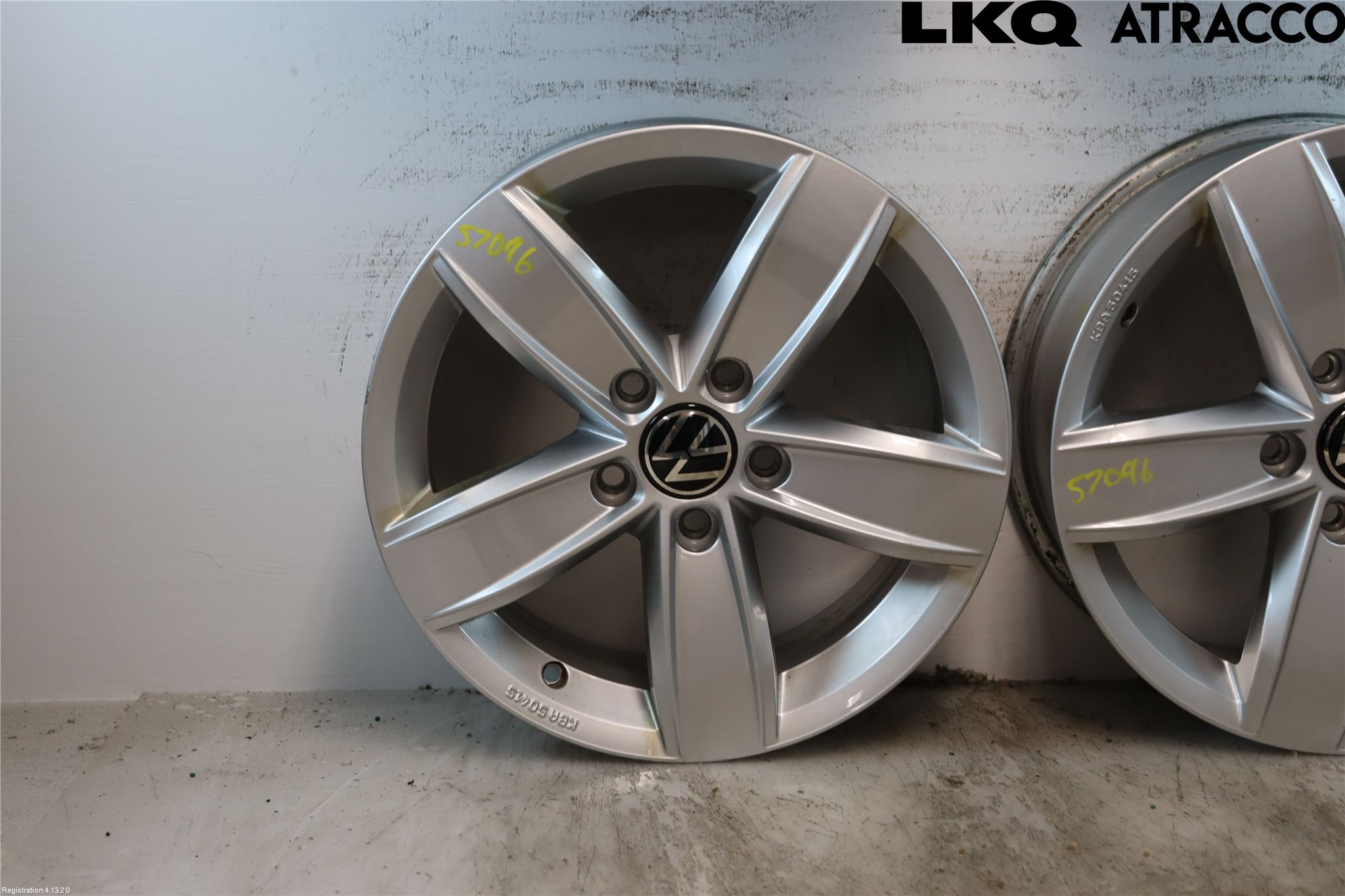 Volkswagen VW T-ROC 18- Fälgsats Aluminium
