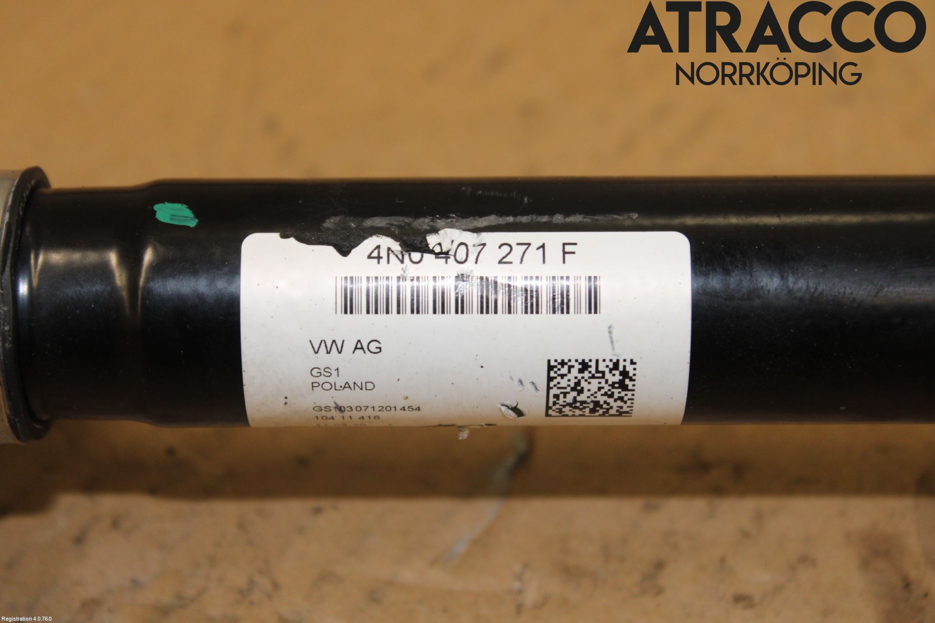 Audi A6 F2/C8 19- Drivaxel Fram Vänster