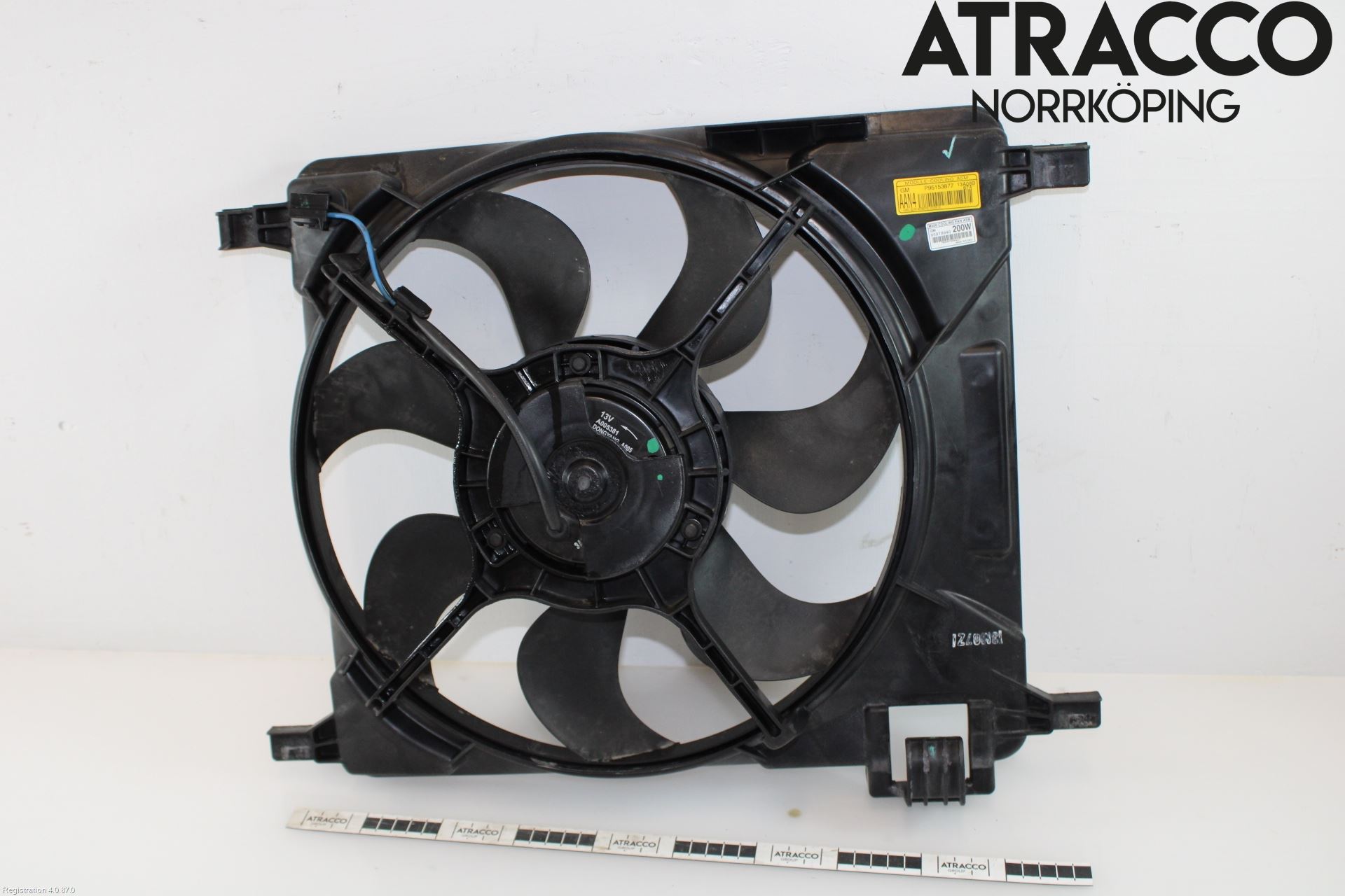 GM CHEVROLET SPARK Kylfläkt El