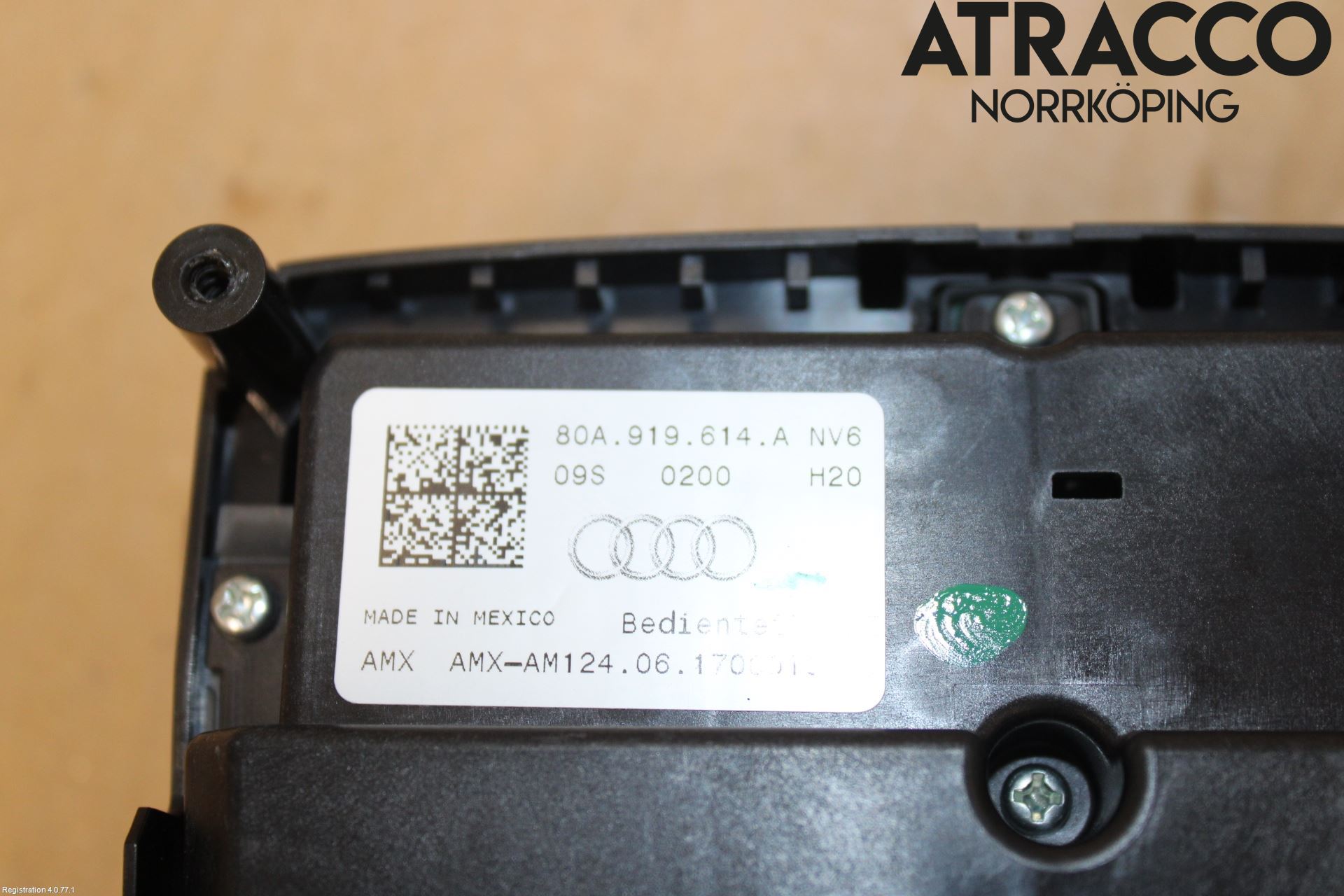 Audi Q5/SQ5 17- Cd Radio - Multimediapanel